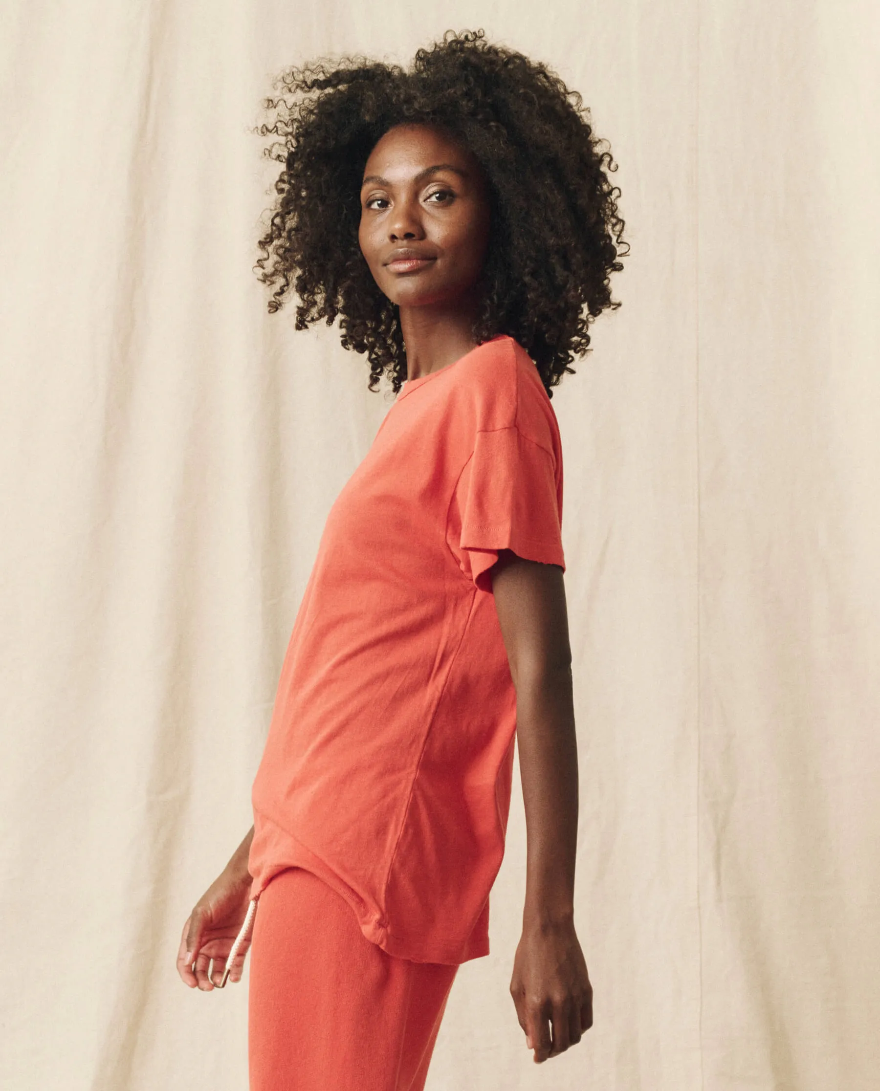 The Boxy Crew. Solid -- Heirloom Tomato sold by THE GREAT. product image thumbnail 5