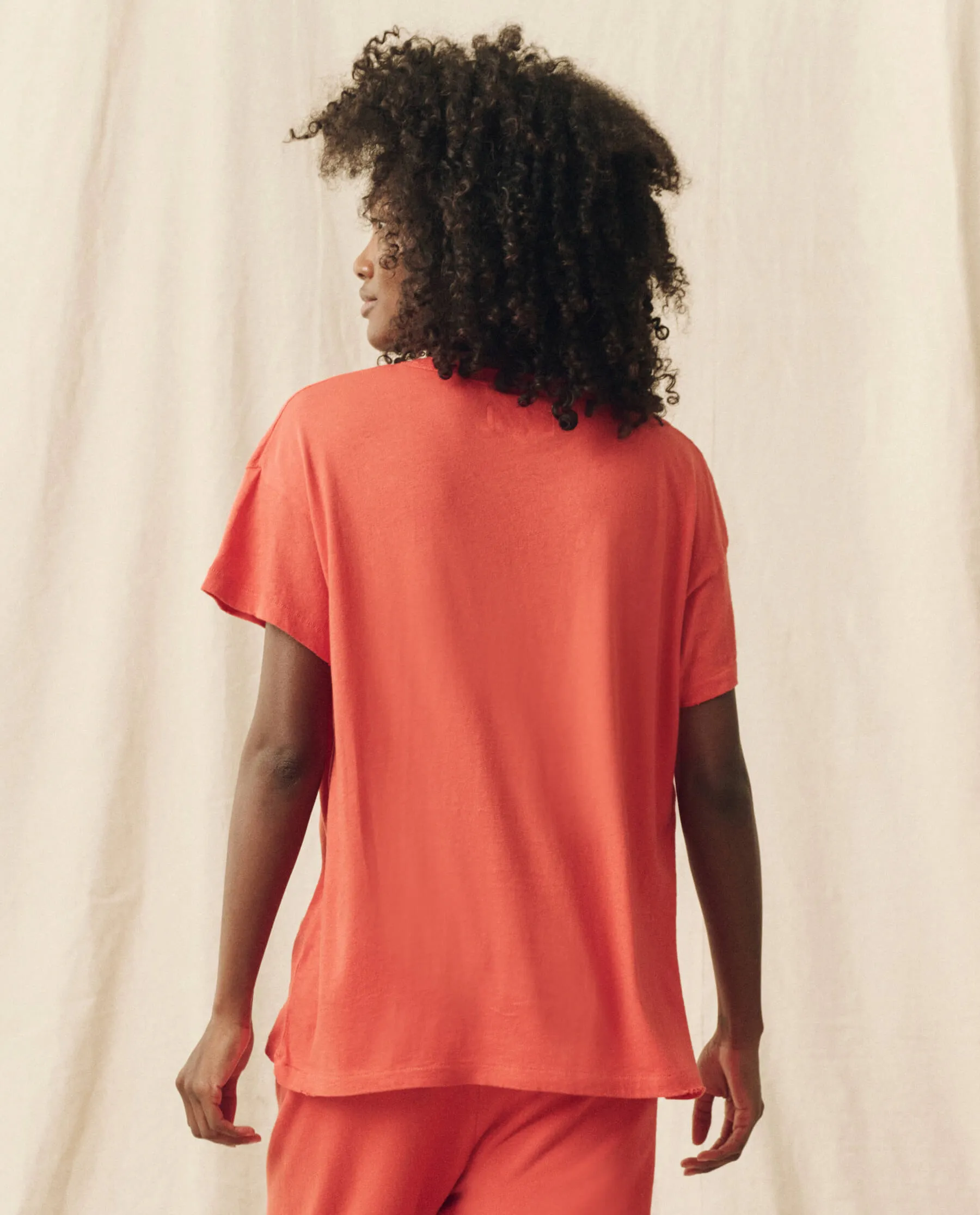 The Boxy Crew. Solid -- Heirloom Tomato sold by THE GREAT. product image thumbnail 2