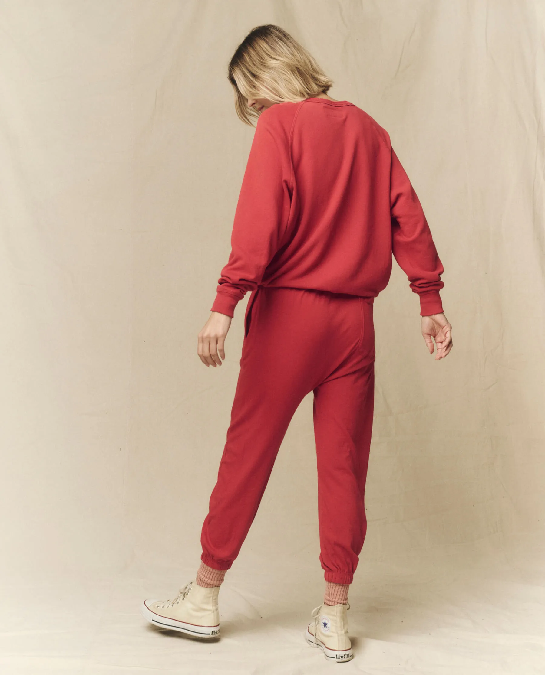 The Jersey Jogger Pant. -- Gemstone sold by THE GREAT. product image thumbnail 2