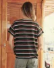 The Boxy Crew. Novelty -- Boardwalk Stripe sold by THE GREAT.
