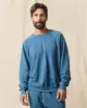 The Men's College Sweatshirt. Solid -- Glacier Blue sold by THE GREAT.