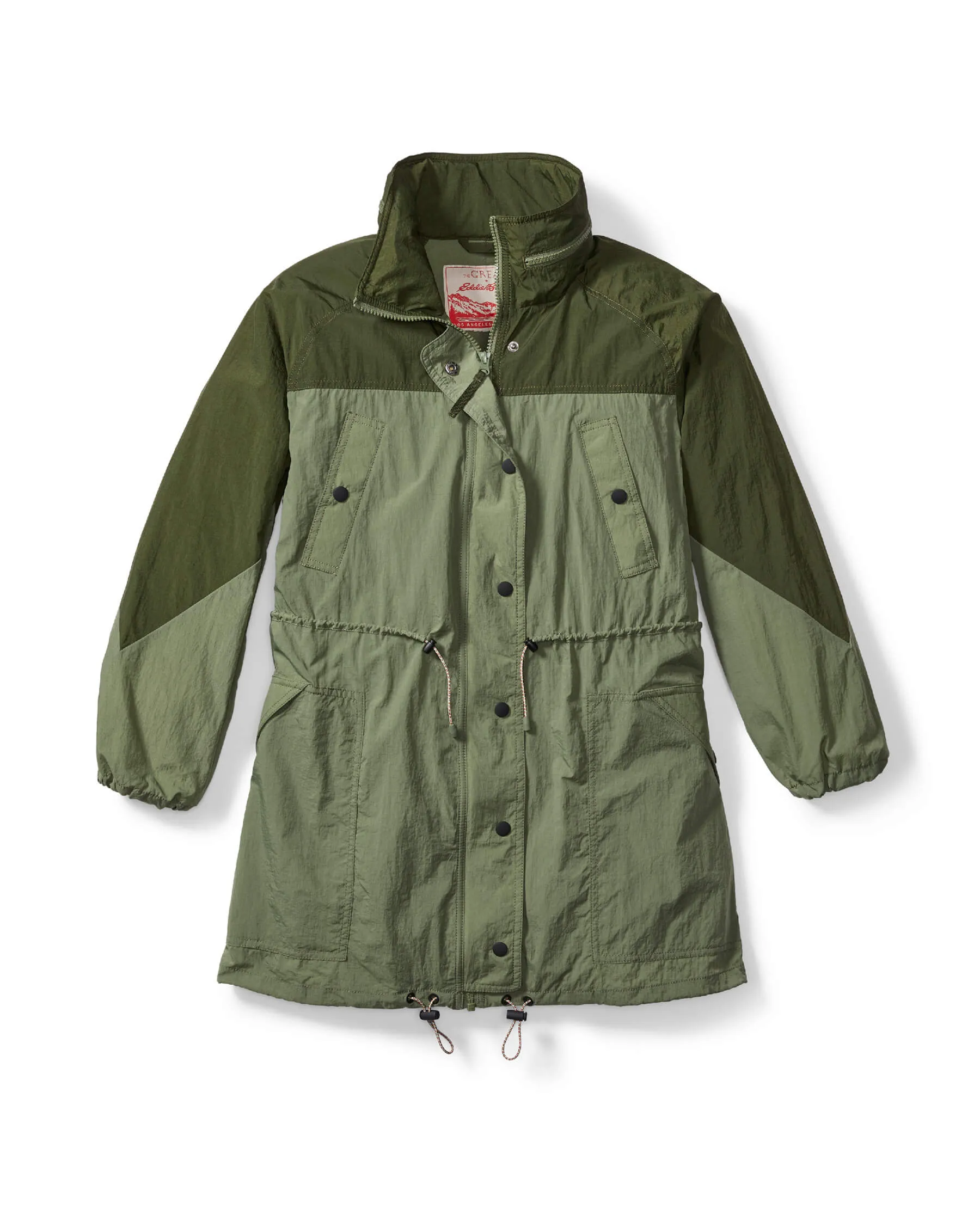The Great + Eddie Bauer The Wind Breaker. -- Clover sold by THE GREAT.
