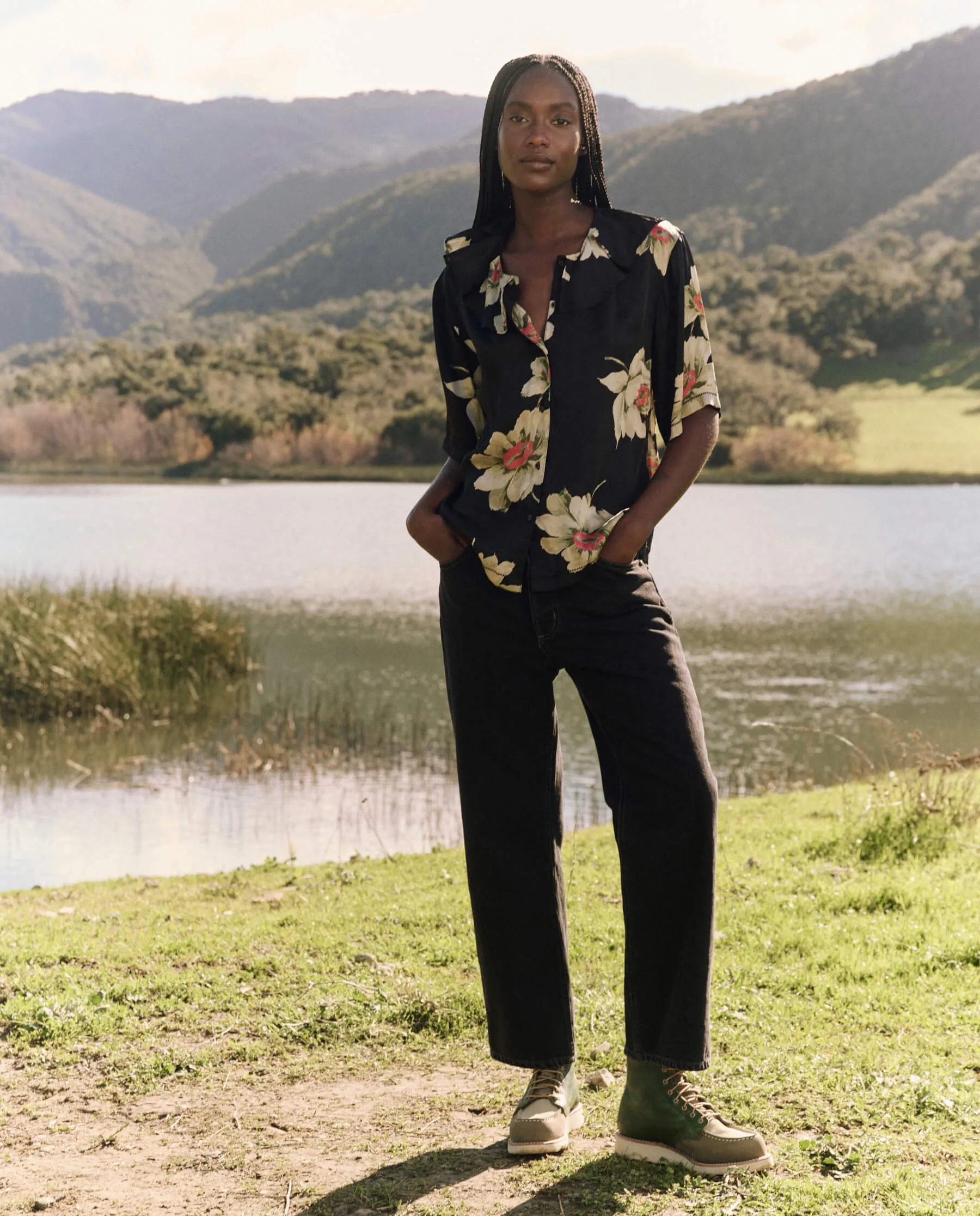 The Trove Top. -- Relic Rose sold by THE GREAT. product image thumbnail 4