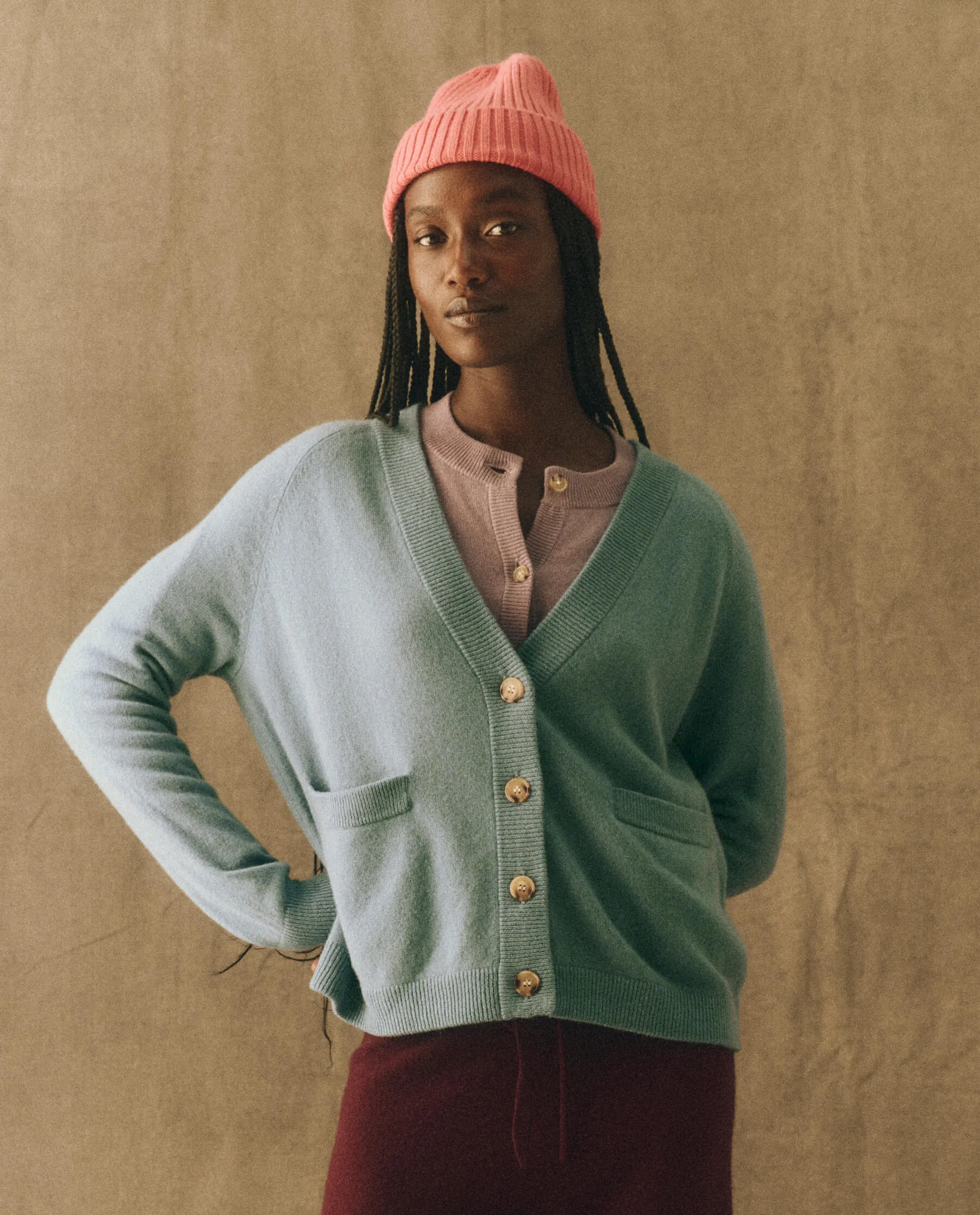 The Varsity Cardigan. -- Icicle sold by THE GREAT.