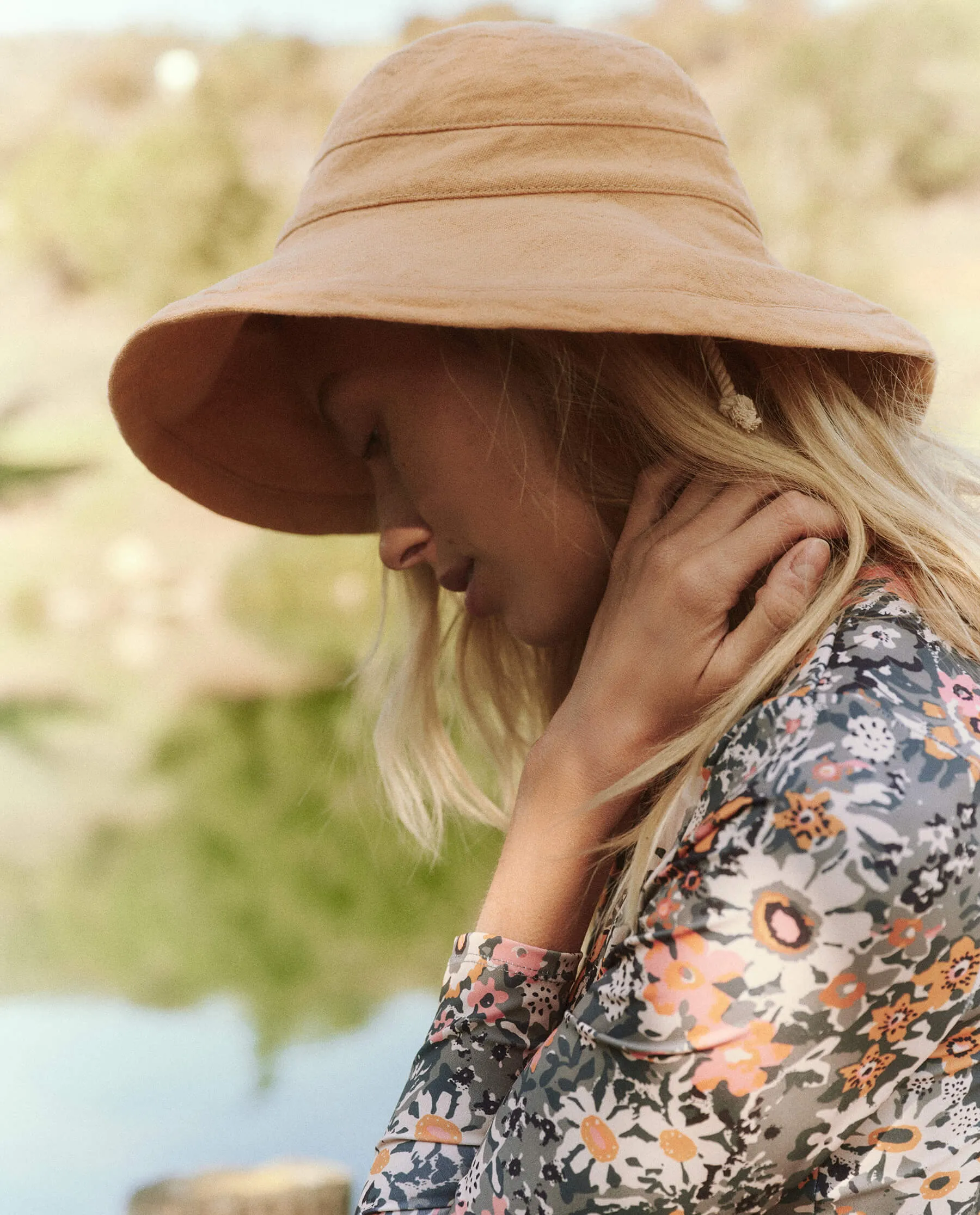 The Sun Hat. -- Melon sold by THE GREAT. product image thumbnail 2