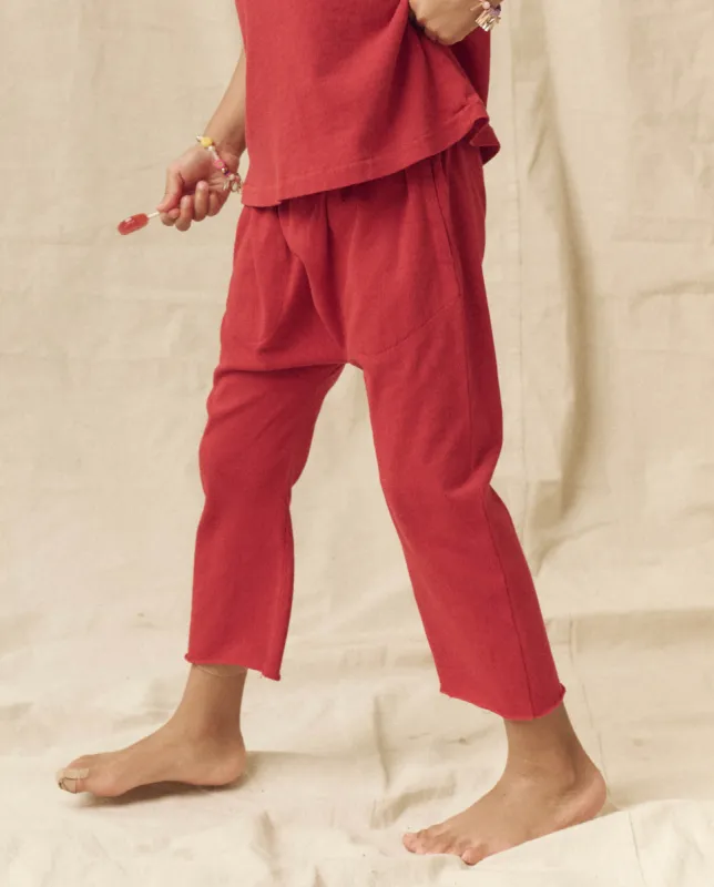 The Little Jersey Crop. Solid -- Gemstone sold by THE GREAT.