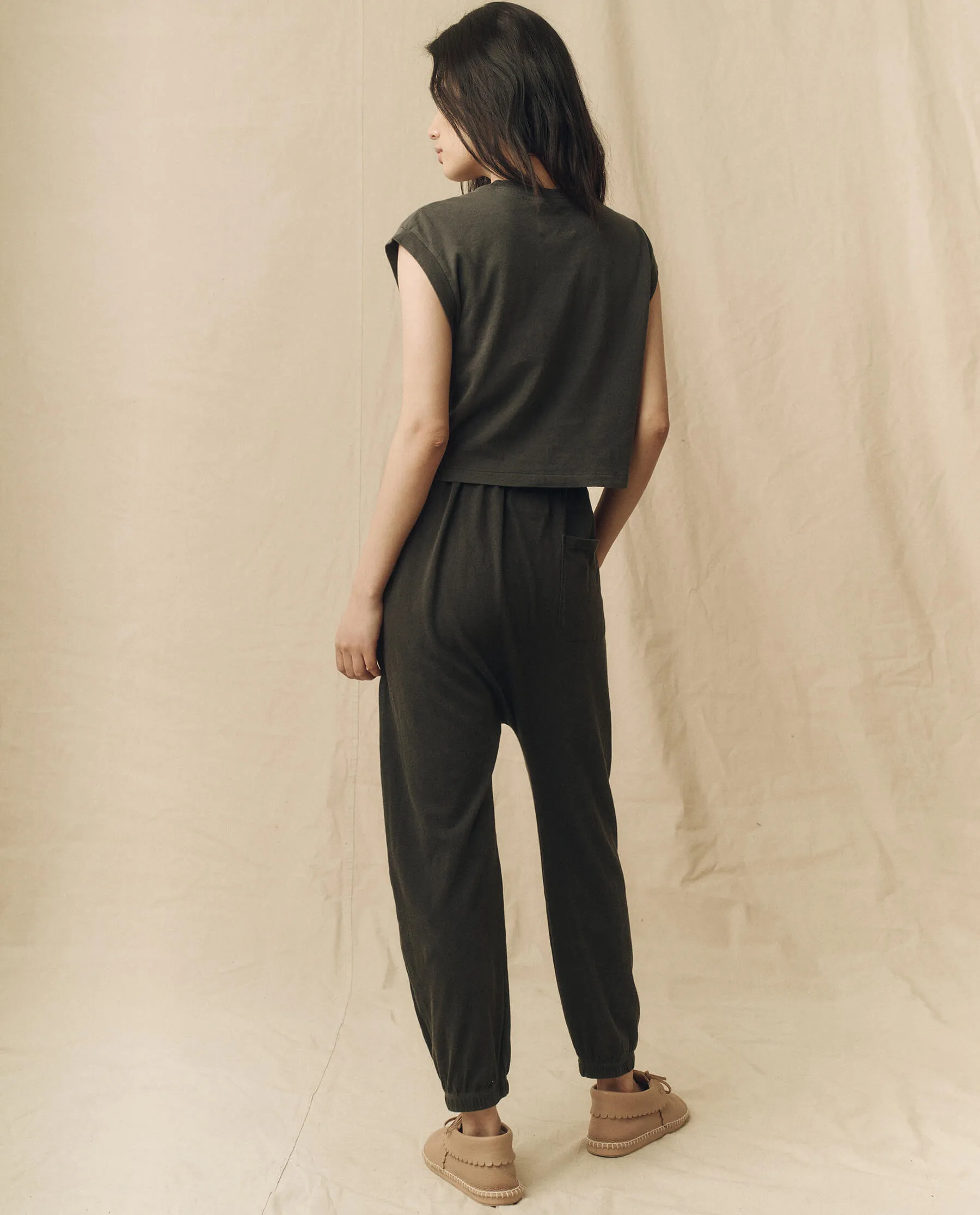 The Square Tee. -- Washed Black sold by THE GREAT. product image thumbnail 2