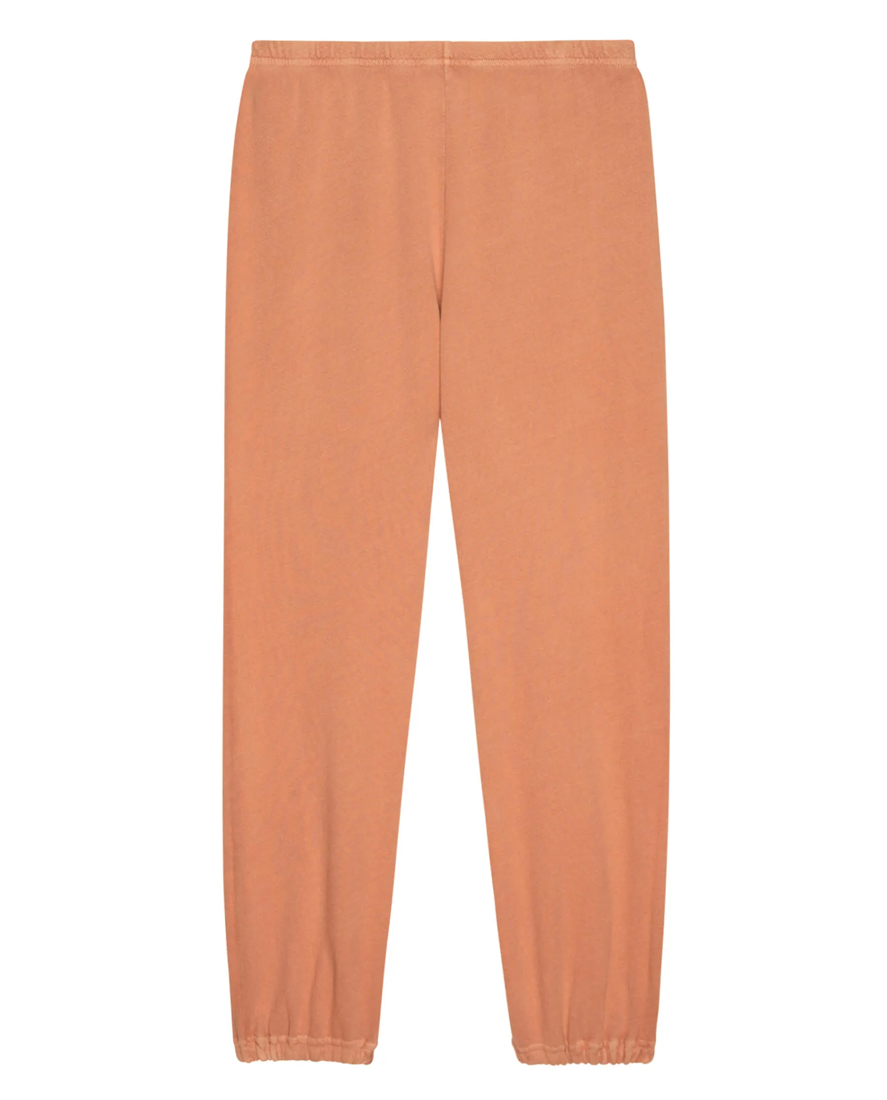 The Stadium Sweatpant. Solid -- Sun Dried Orange sold by THE GREAT. product image thumbnail 5