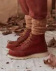 The Red Wing Heritage Boot. -- Oro Legacy Embossed Floral sold by THE GREAT.