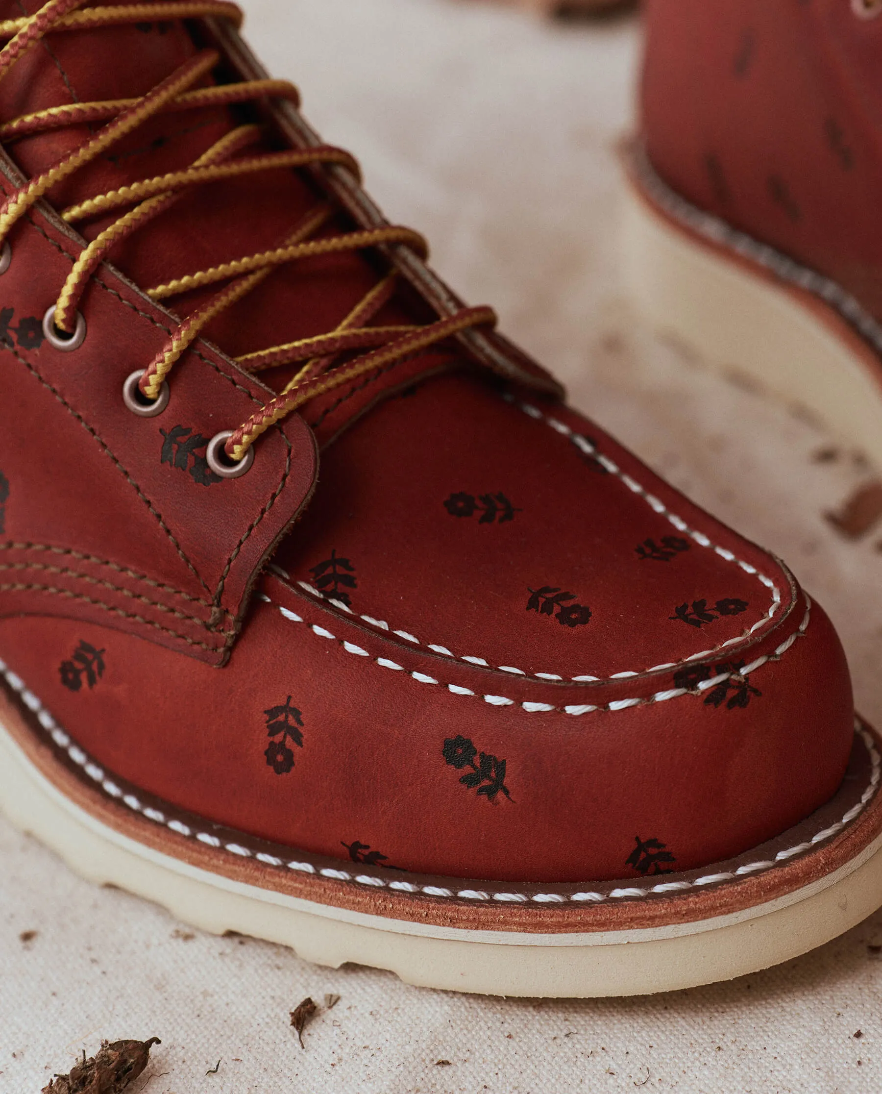 The Red Wing Heritage Boot. -- Oro Legacy Embossed Floral sold by THE GREAT. product image thumbnail 2