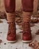 The Red Wing Heritage Boot. -- Oro Legacy Embossed Floral sold by THE GREAT.
