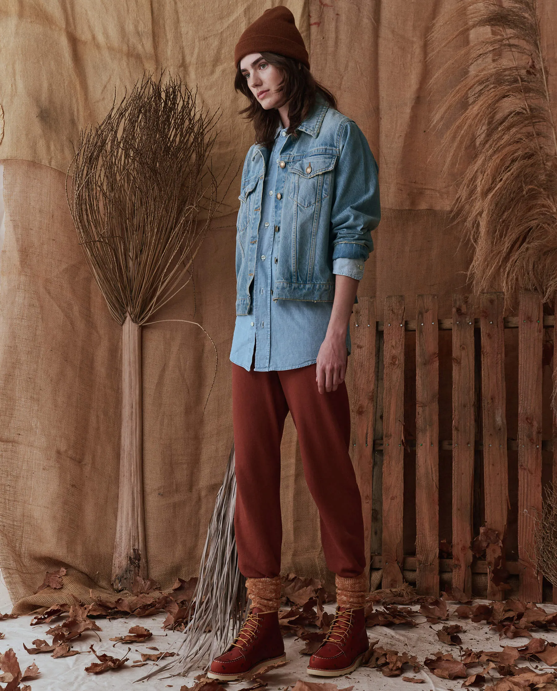 The Red Wing Heritage Boot. -- Oro Legacy Embossed Floral sold by THE GREAT. product image thumbnail 5