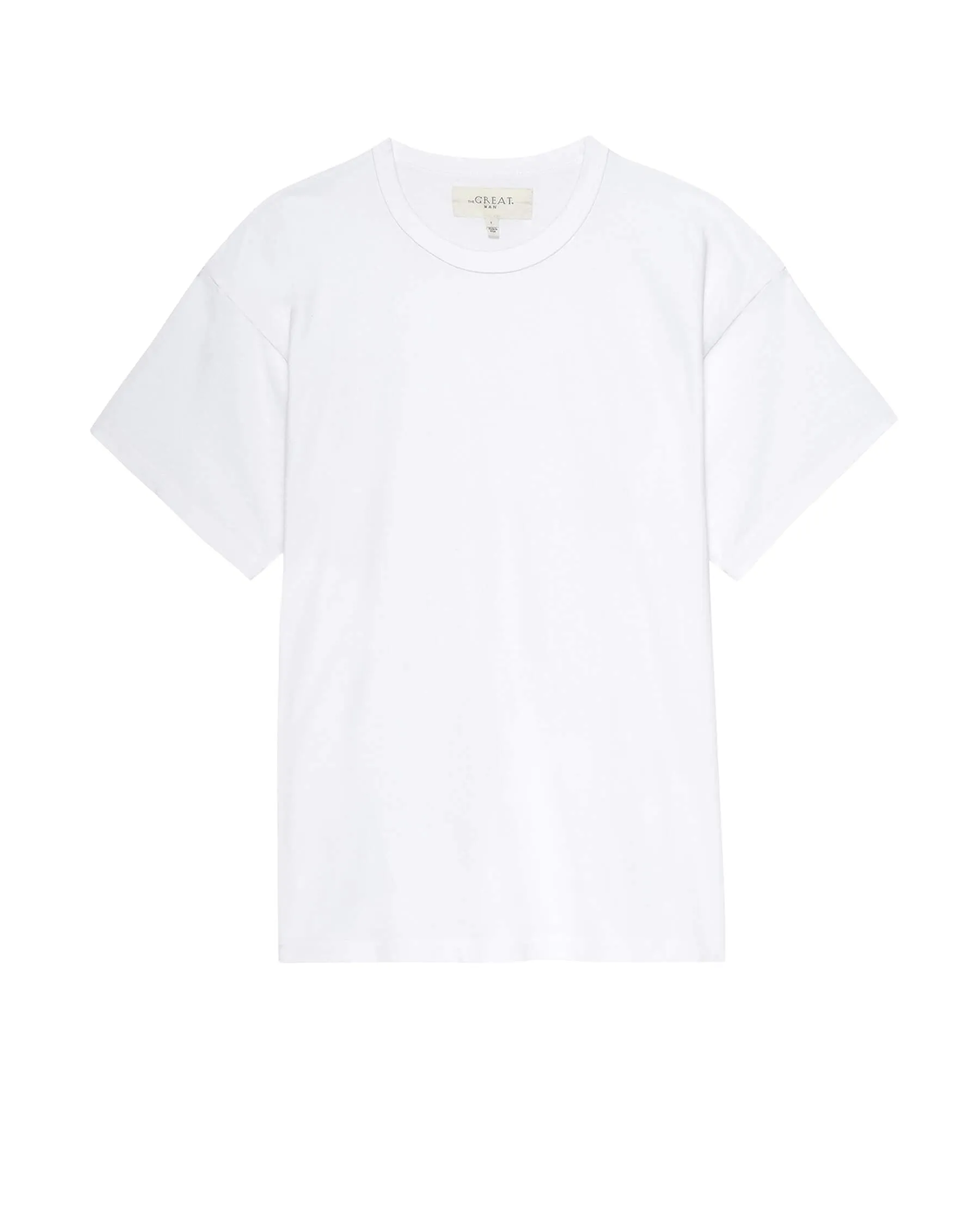 The Men's Slim Tee. -- TRUE WHITE sold by THE GREAT. product image thumbnail 5