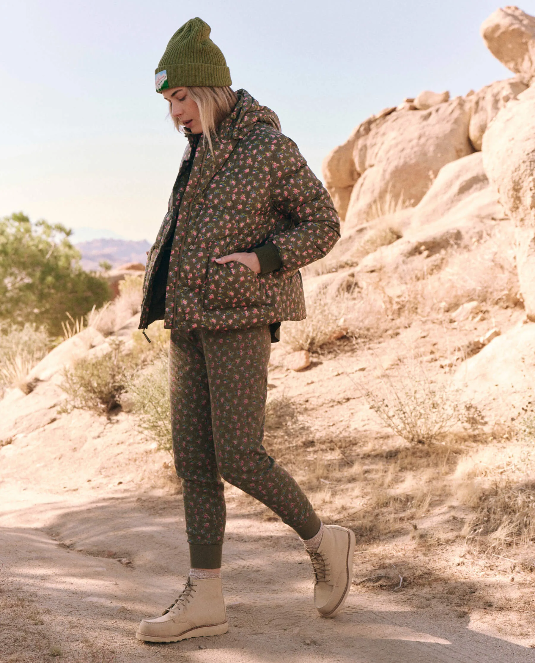 The Down Polar Puffer. -- Cypress Basin Floral sold by THE GREAT. product image thumbnail 3