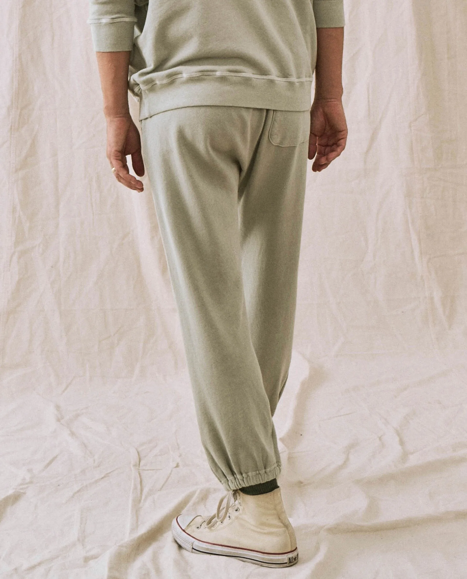 The Men's Stadium Sweatpant. -- Seafoam sold by THE GREAT. product image thumbnail 2