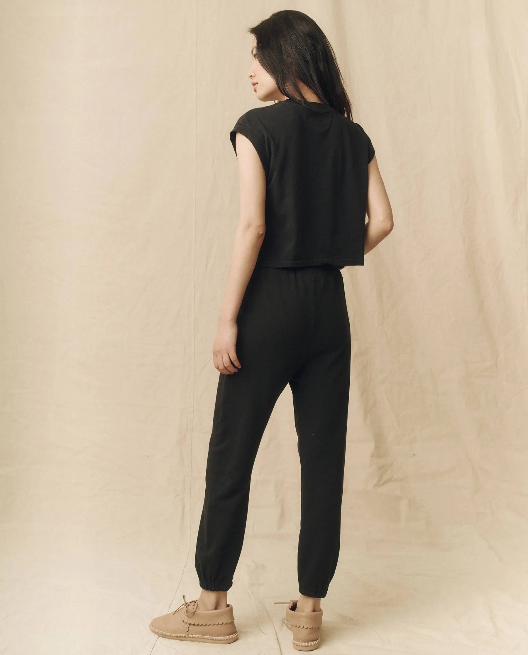 The Square Tee. -- Almost Black sold by THE GREAT. product image thumbnail 2