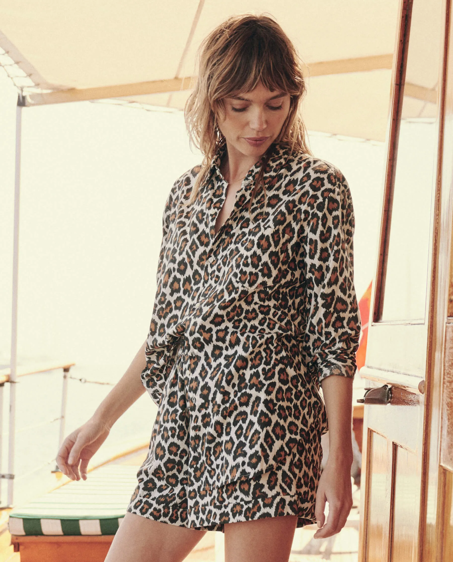 The Post Top. -- Heritage Leopard sold by THE GREAT. product image thumbnail 4