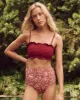 The Reversible Mid-Rise Brief. -- Ruby Check and Golden Sands Oasis Floral sold by THE GREAT.