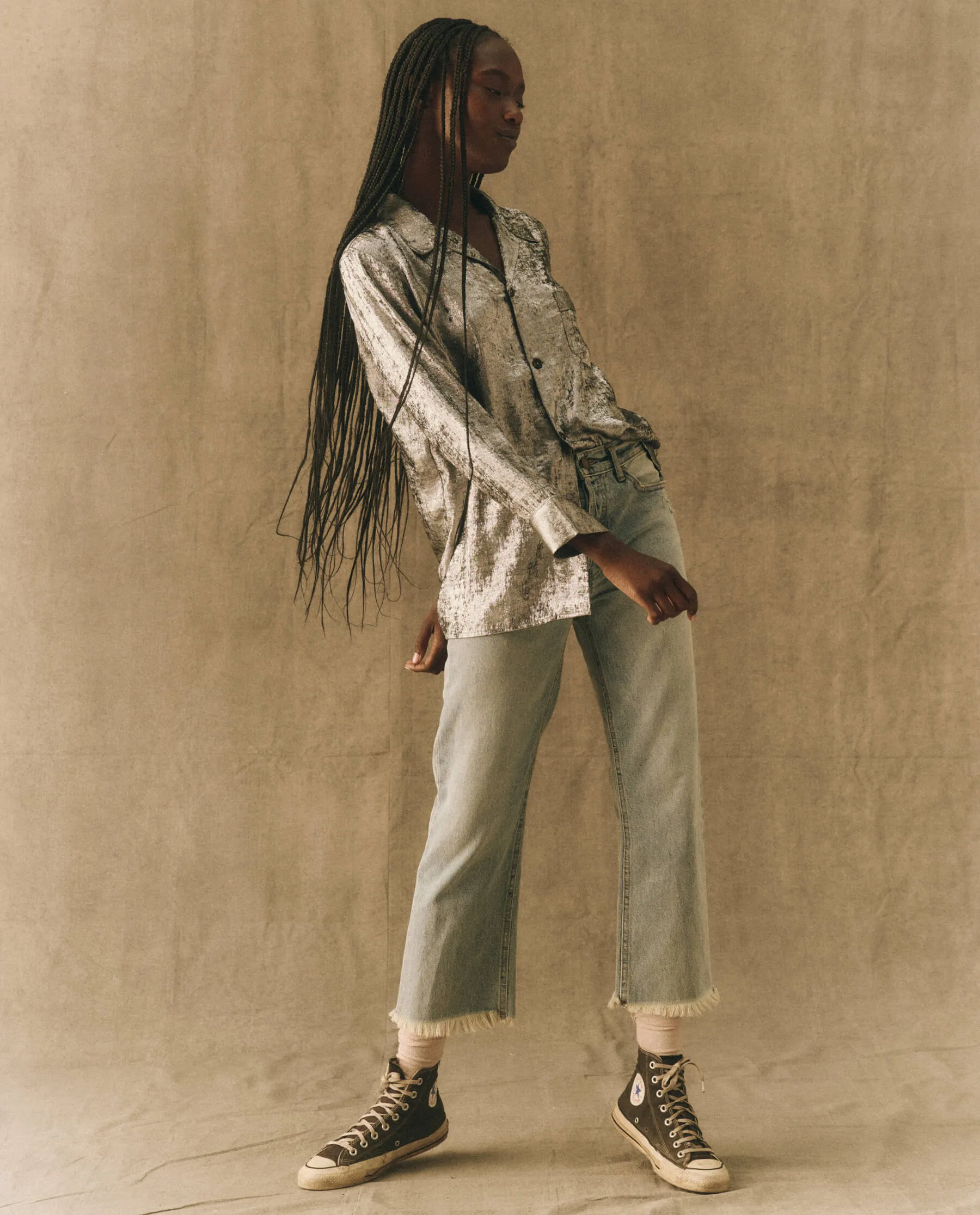 The Lounge Top. -- Silver sold by THE GREAT. product image thumbnail 2