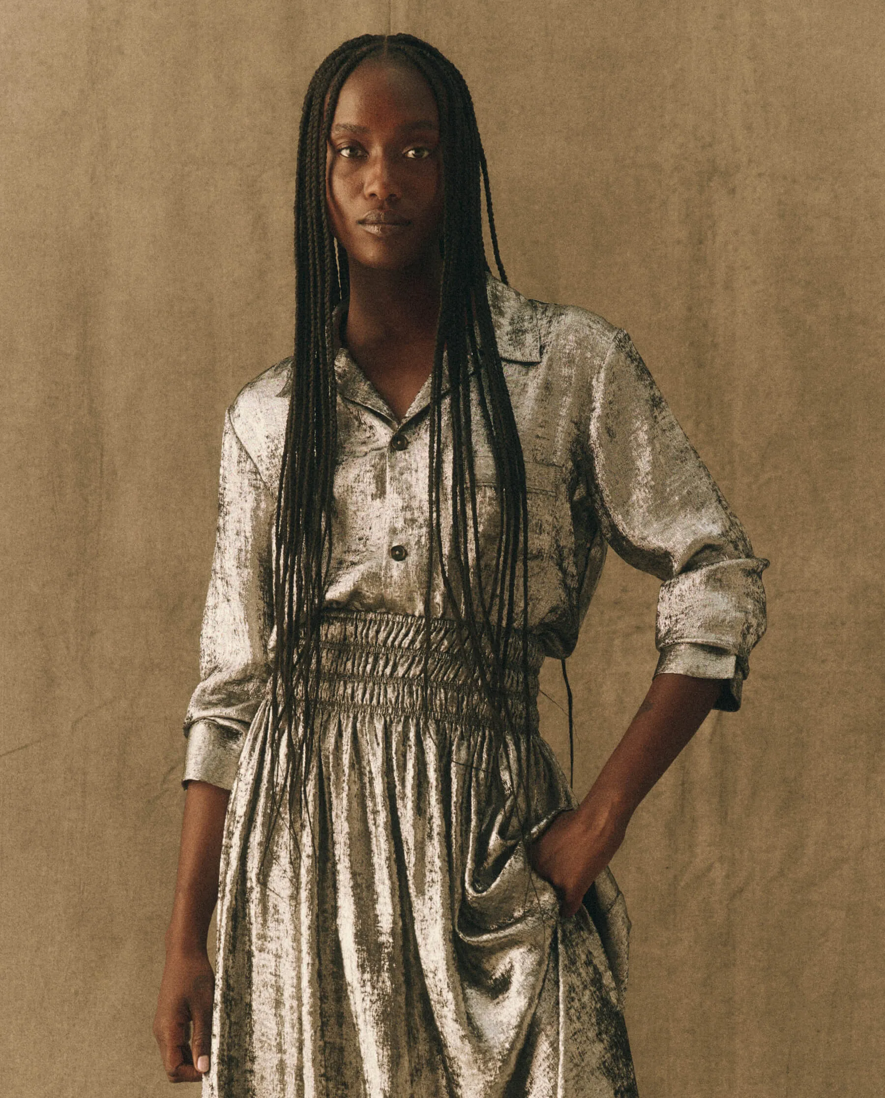 The Lounge Top. -- Silver sold by THE GREAT. product image thumbnail 5