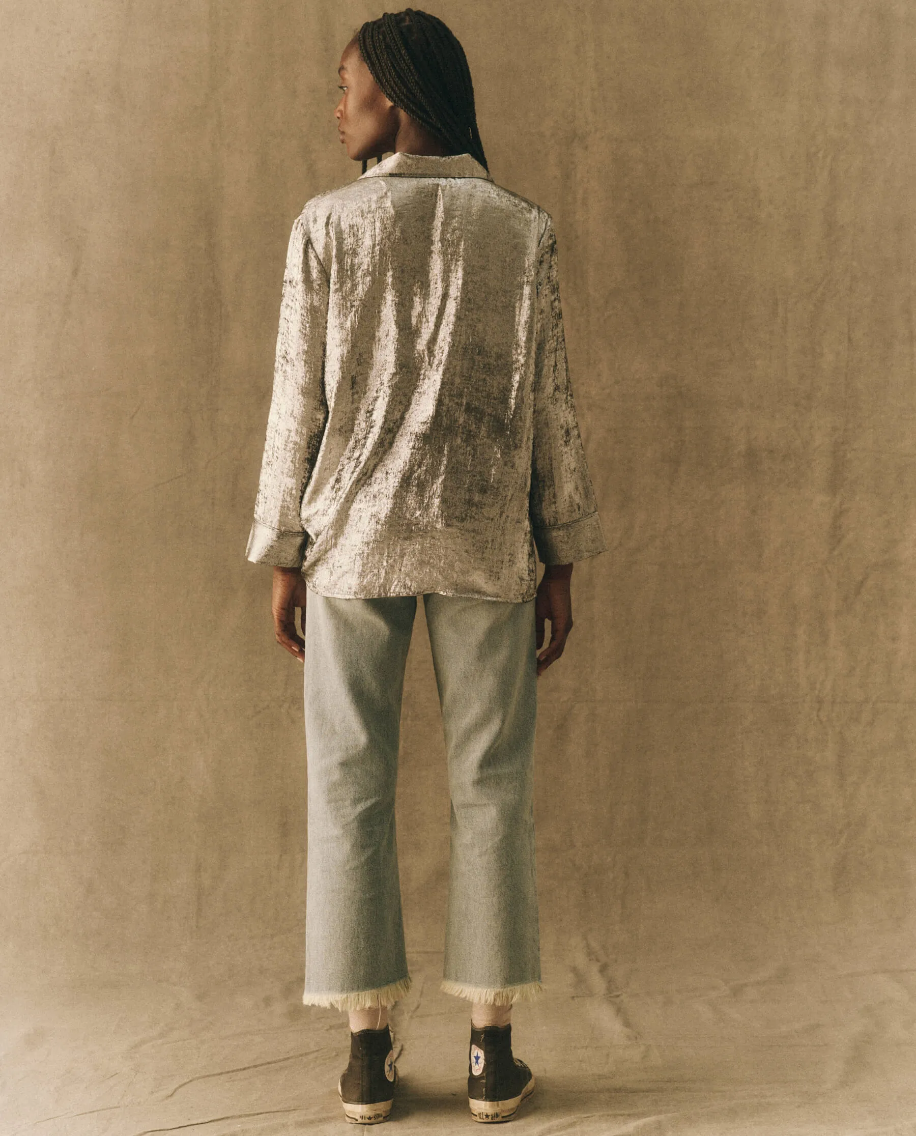 The Lounge Top. -- Silver sold by THE GREAT. product image thumbnail 4