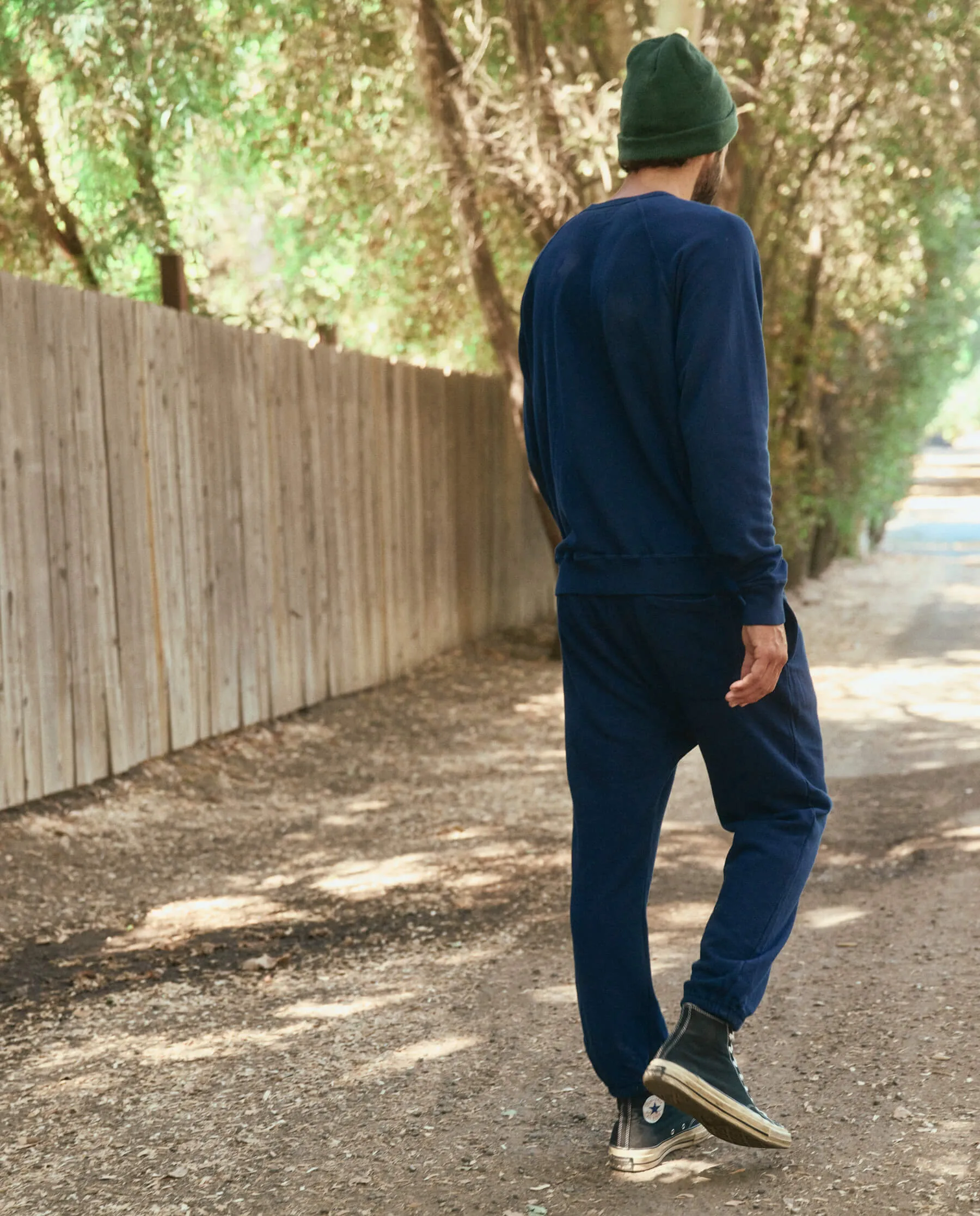 The Men's Stadium Sweatpant. -- True Navy sold by THE GREAT. product image thumbnail 3