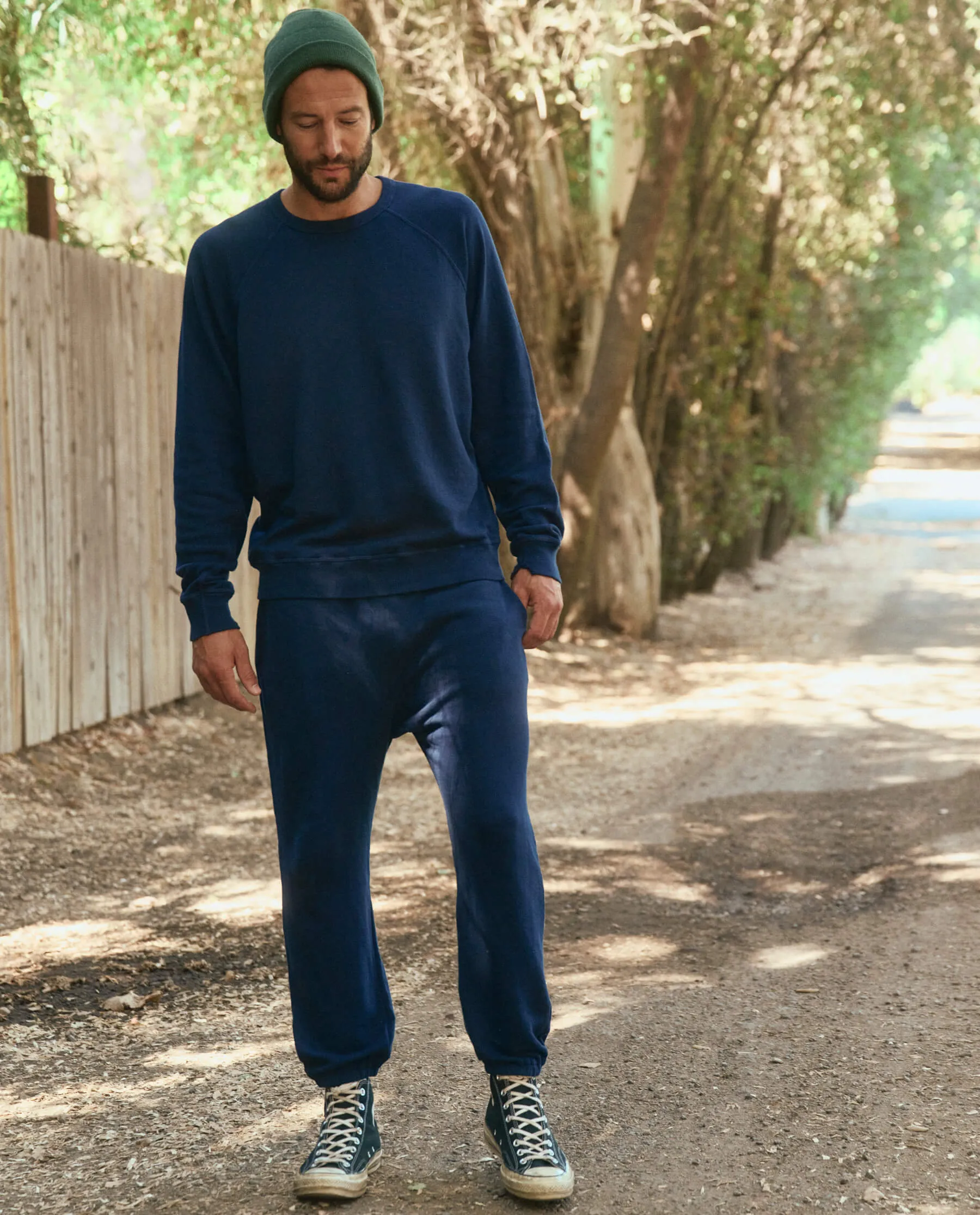 The Men's Stadium Sweatpant. -- True Navy sold by THE GREAT. product image thumbnail 5