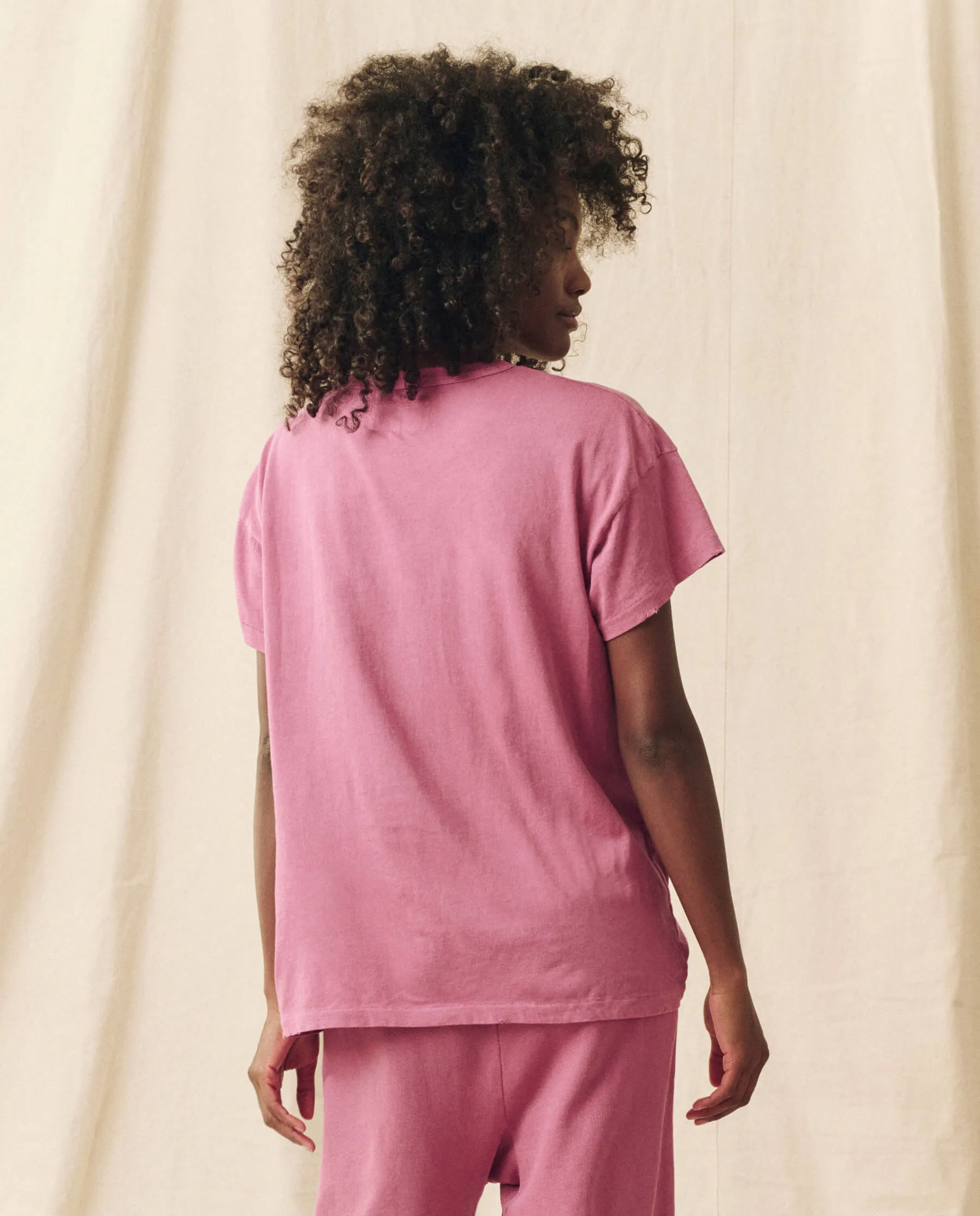 The Boxy Crew. Solid -- Aubergine sold by THE GREAT. product image thumbnail 2