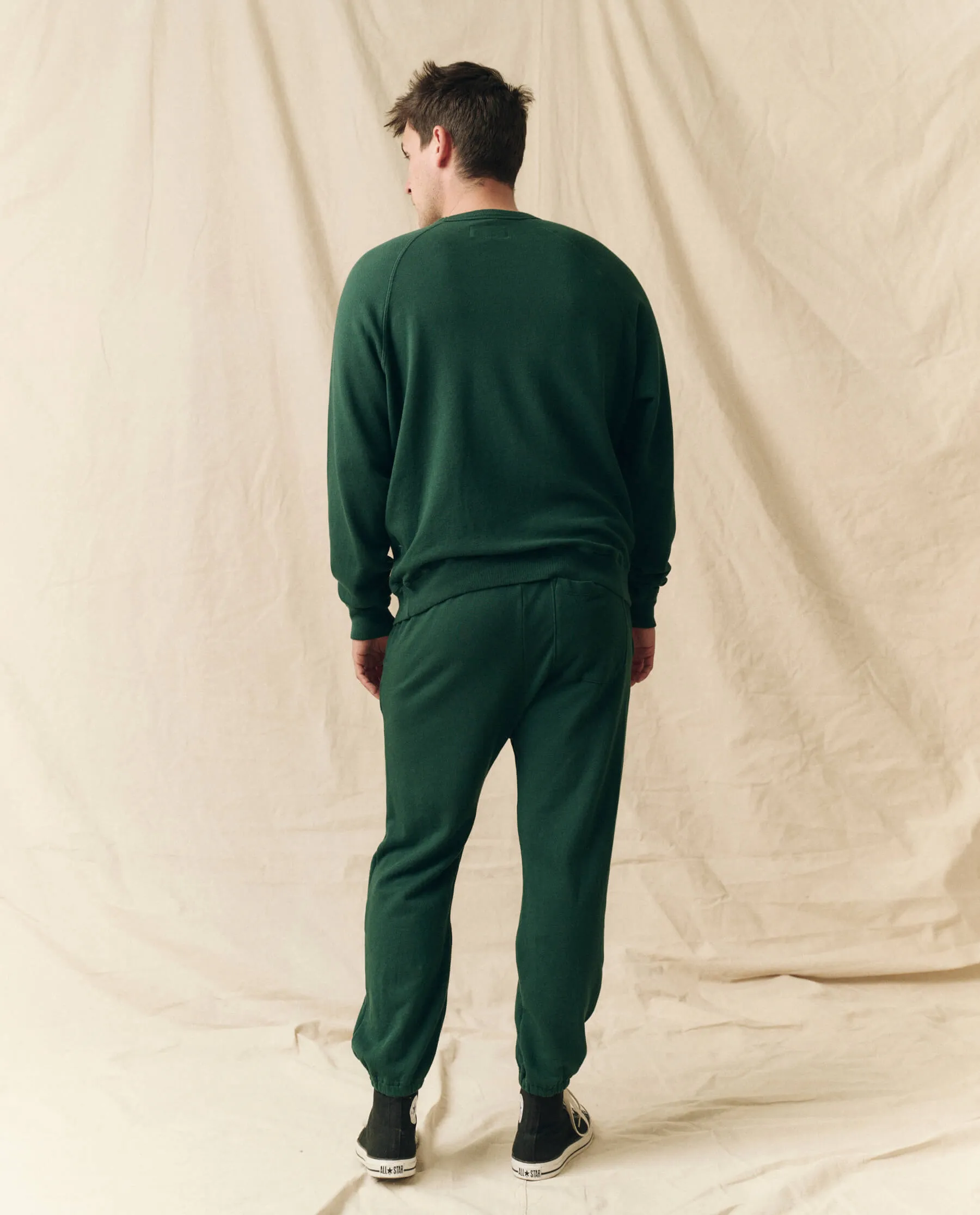 The Men's Stadium Sweatpant. -- Green Grove sold by THE GREAT. product image thumbnail 3