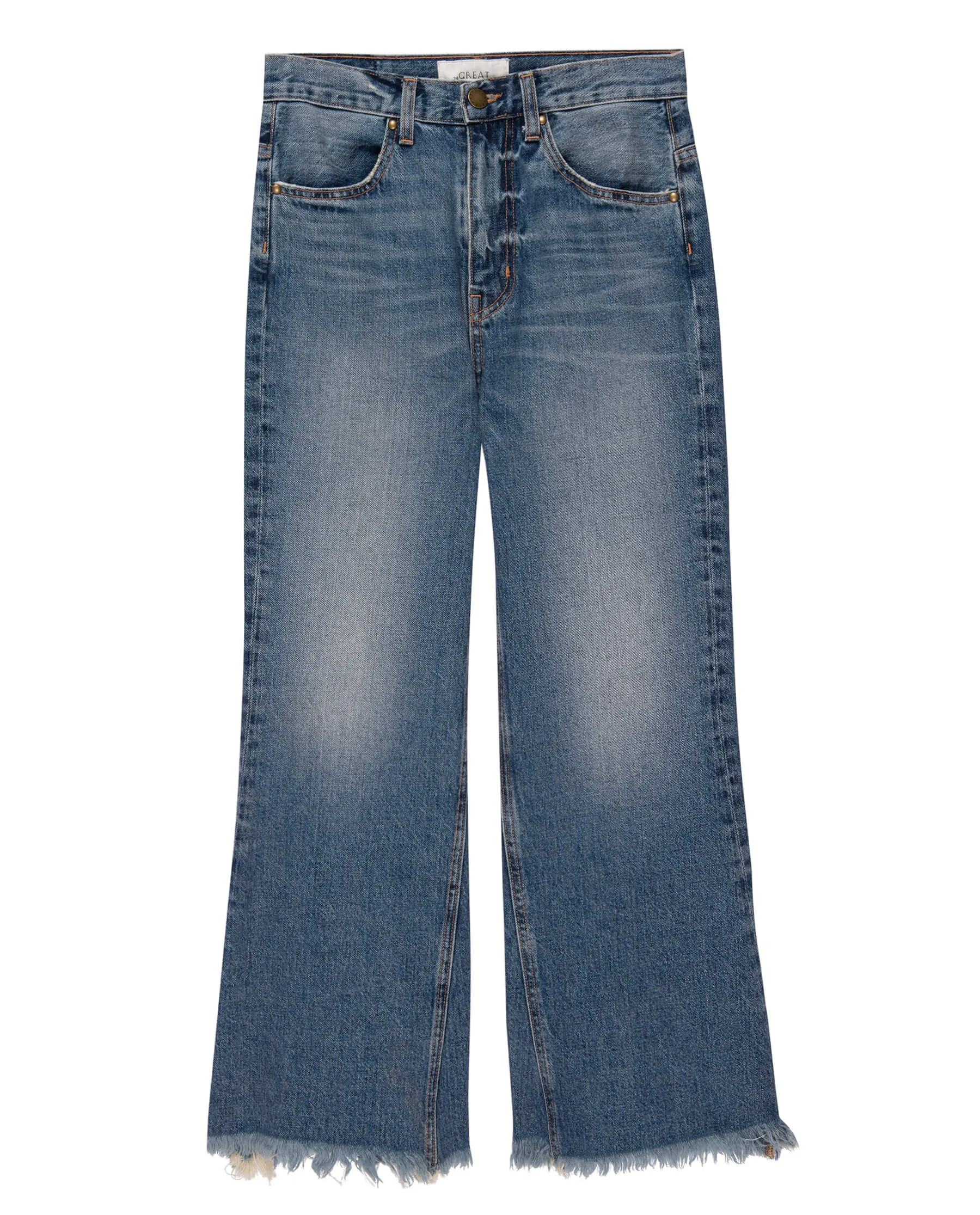 The Kick Bell Jean. -- Canopy Wash sold by THE GREAT.