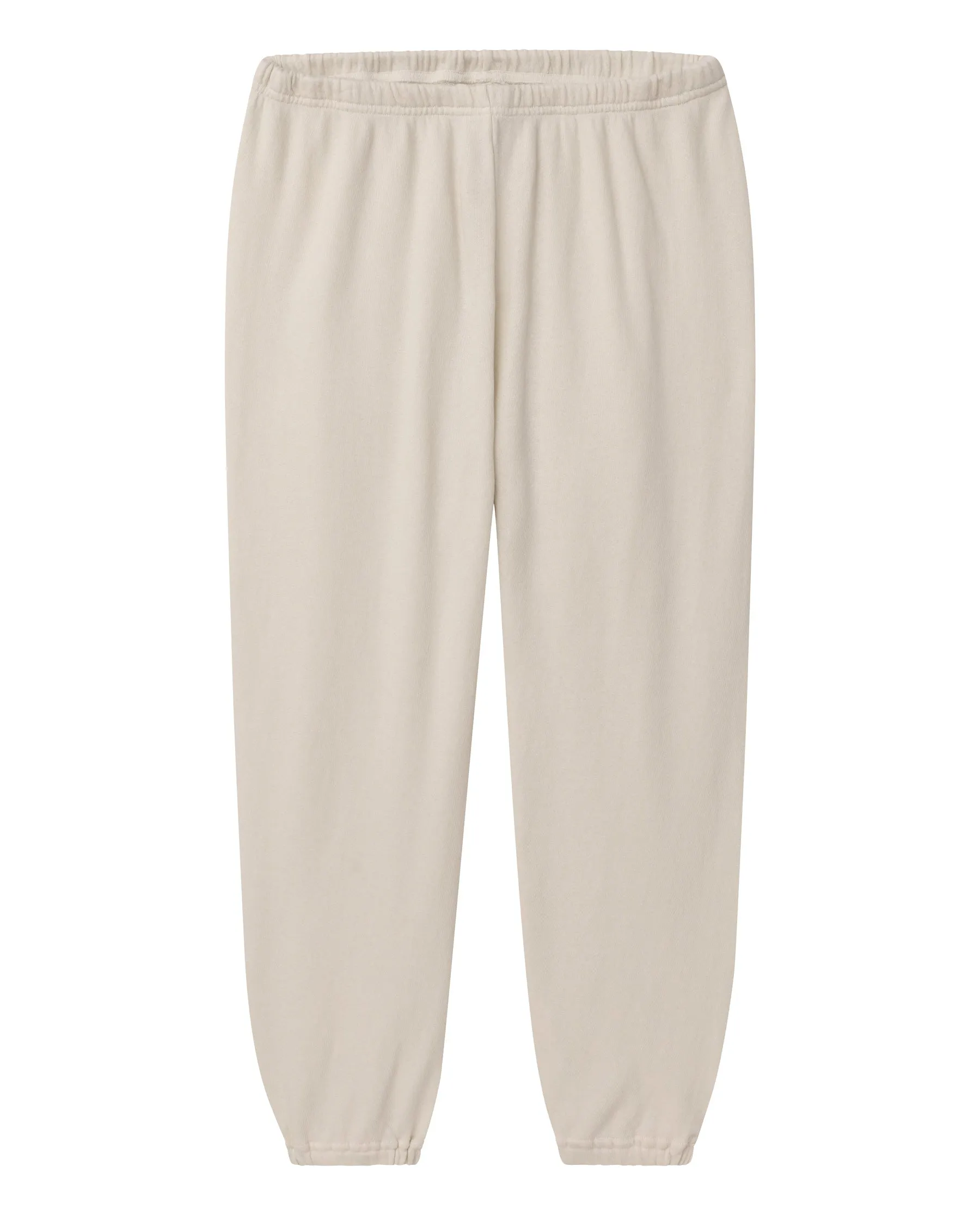 The Stadium Sweatpant. Solid -- Washed White sold by THE GREAT. product image thumbnail 5