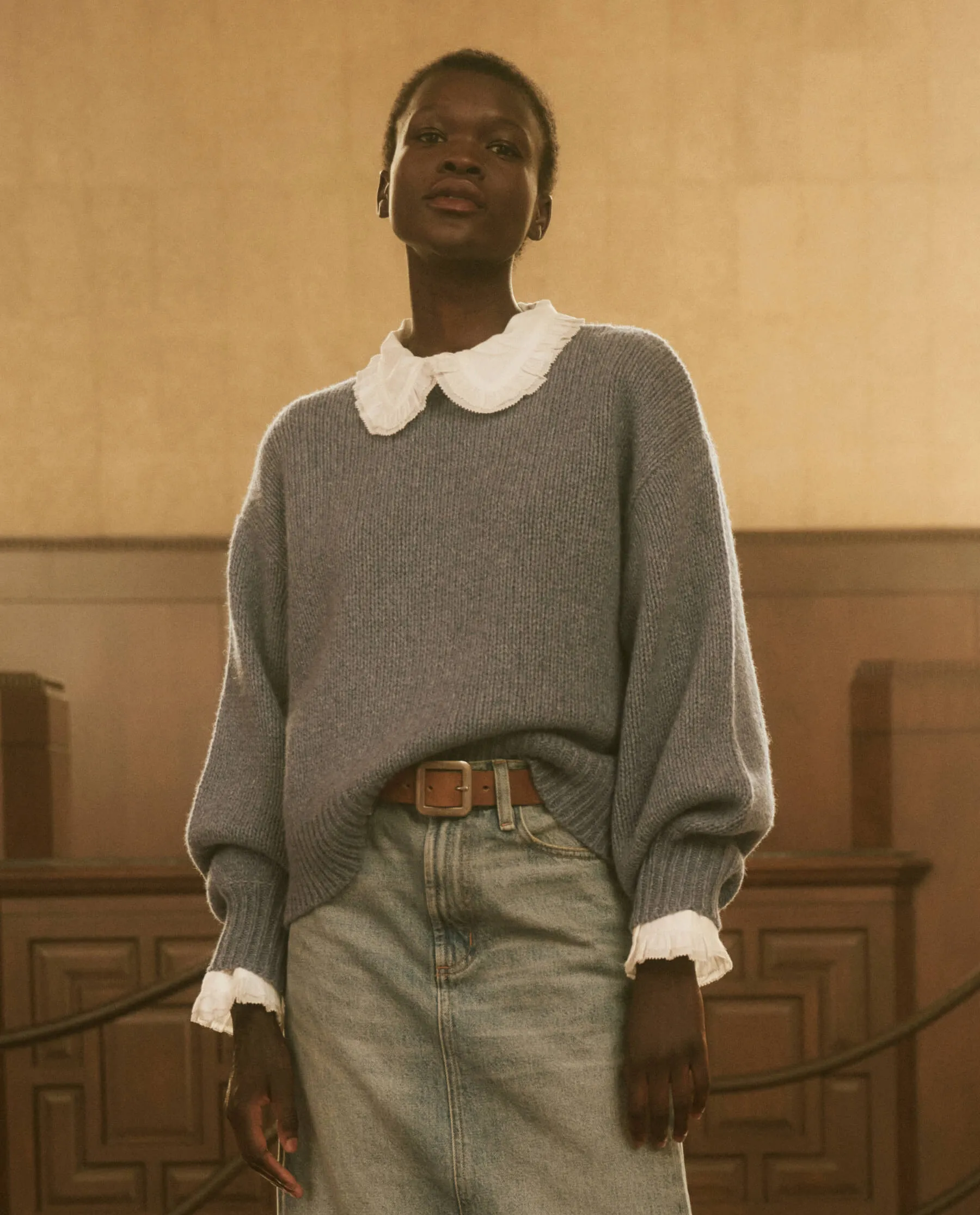 The Bubble Pullover. -- Riverbed sold by THE GREAT. product image thumbnail 2