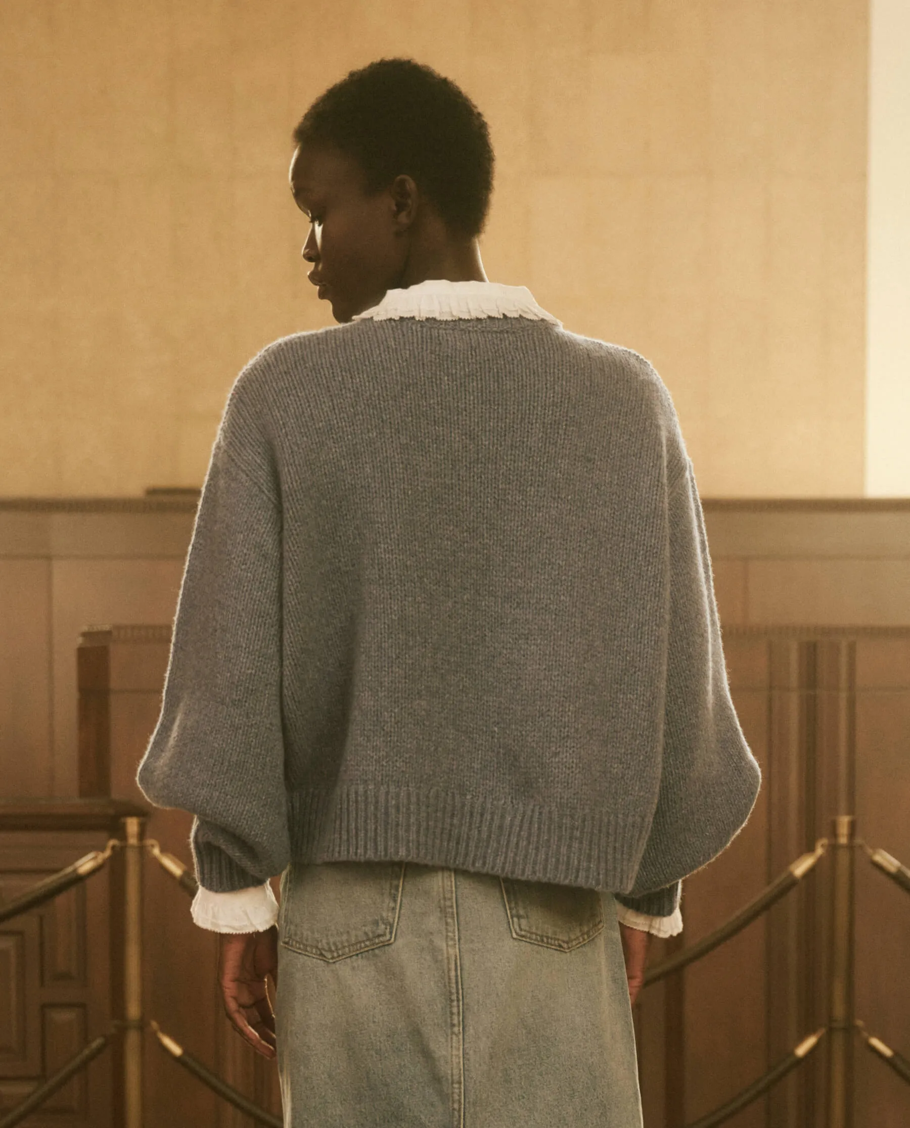 The Bubble Pullover. -- Riverbed sold by THE GREAT. product image thumbnail 4