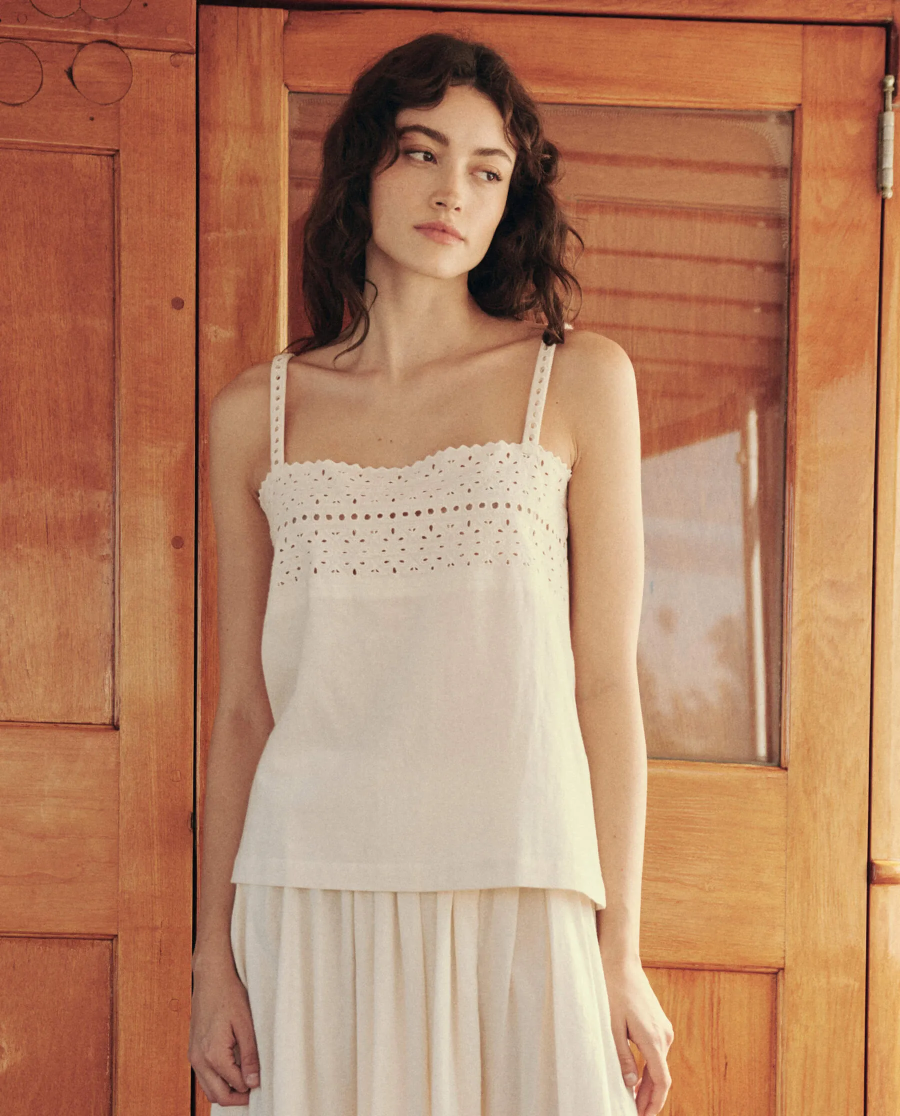 The Paddock Top. -- Cream sold by THE GREAT. product image thumbnail 2