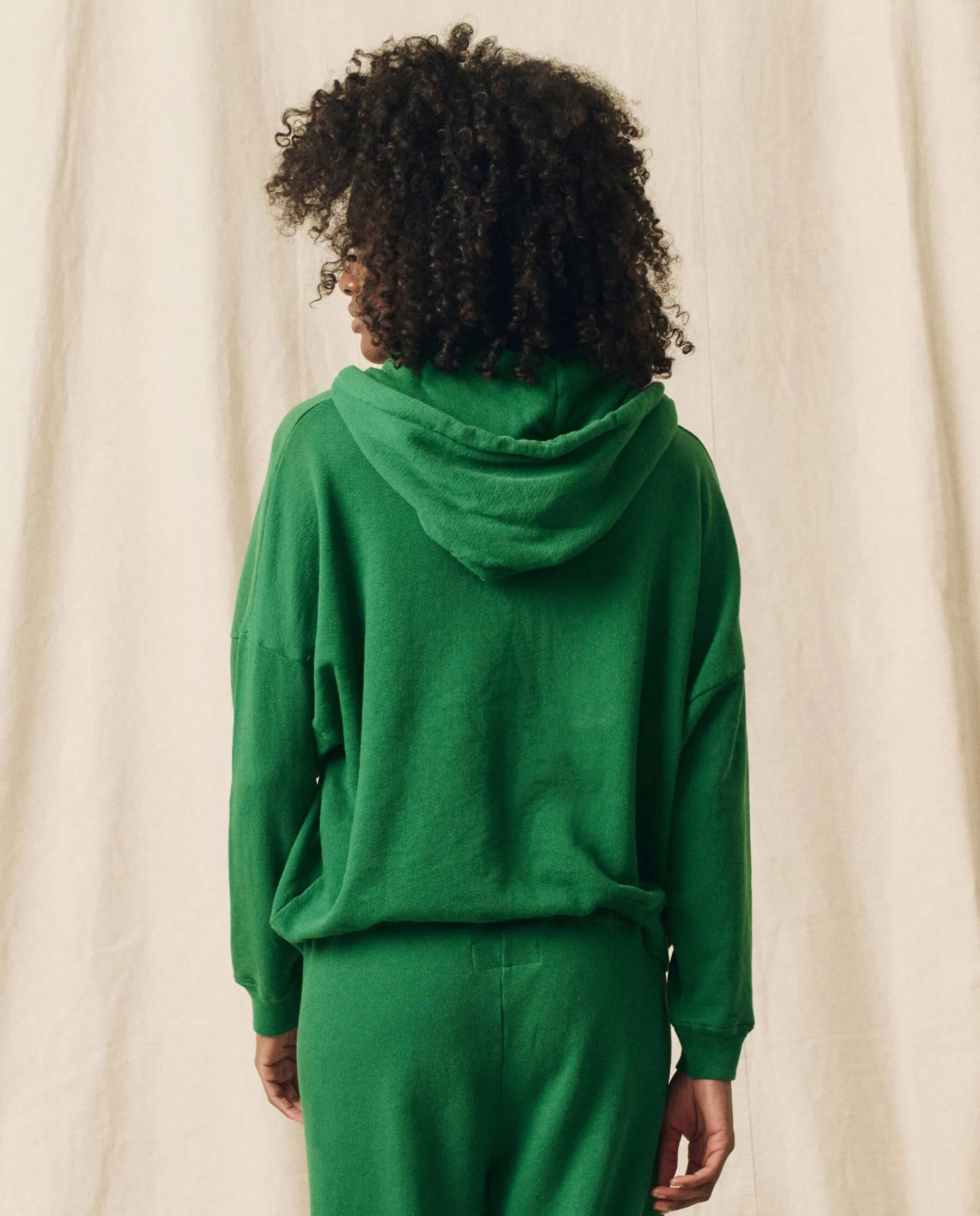 The Teammate Hoodie. Solid -- Holly Leaf sold by THE GREAT. product image thumbnail 2