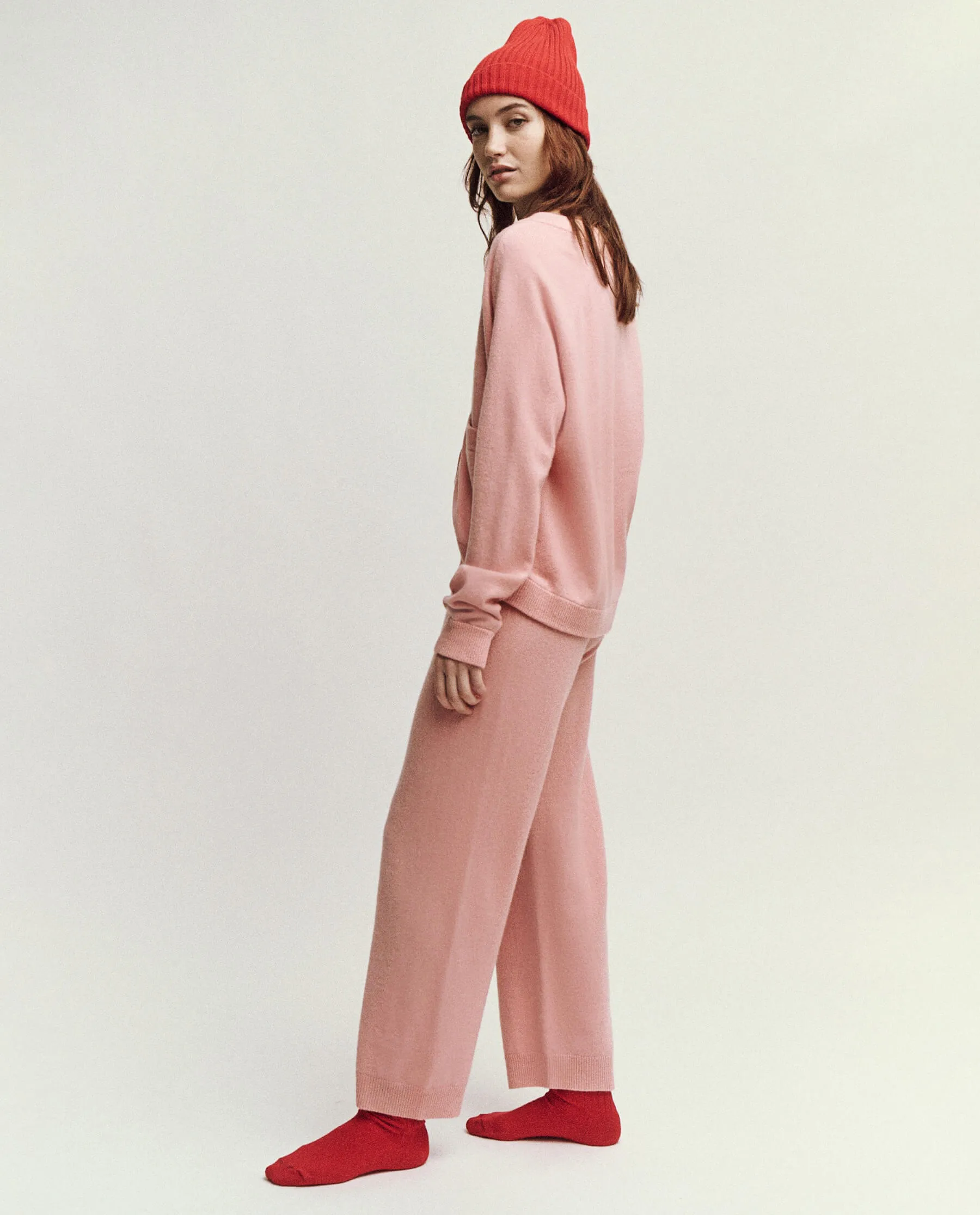 The Lantern Pant. -- Sugared Rose sold by THE GREAT. product image thumbnail 5