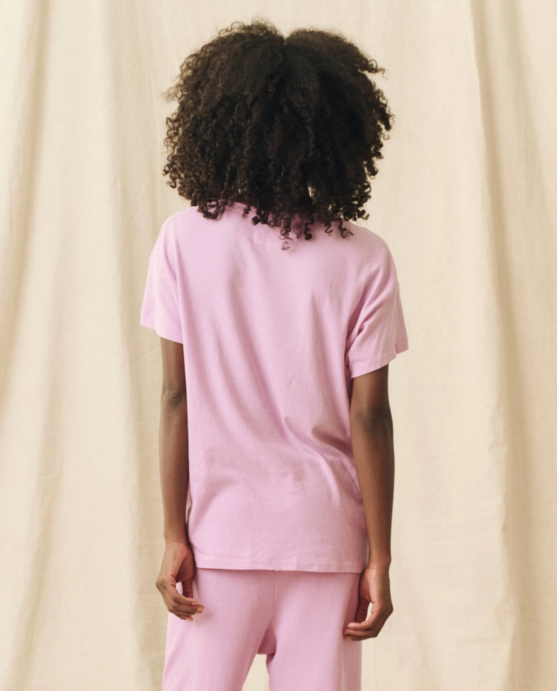 The Boxy Crew. Solid -- Lilac Blossom sold by THE GREAT. product image thumbnail 2