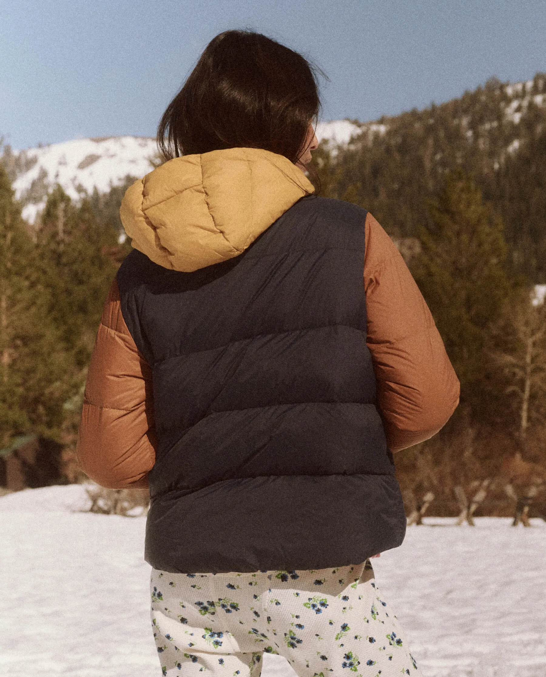 The Down Polar Puffer. -- Appalachian Colorblock sold by THE GREAT. product image thumbnail 2