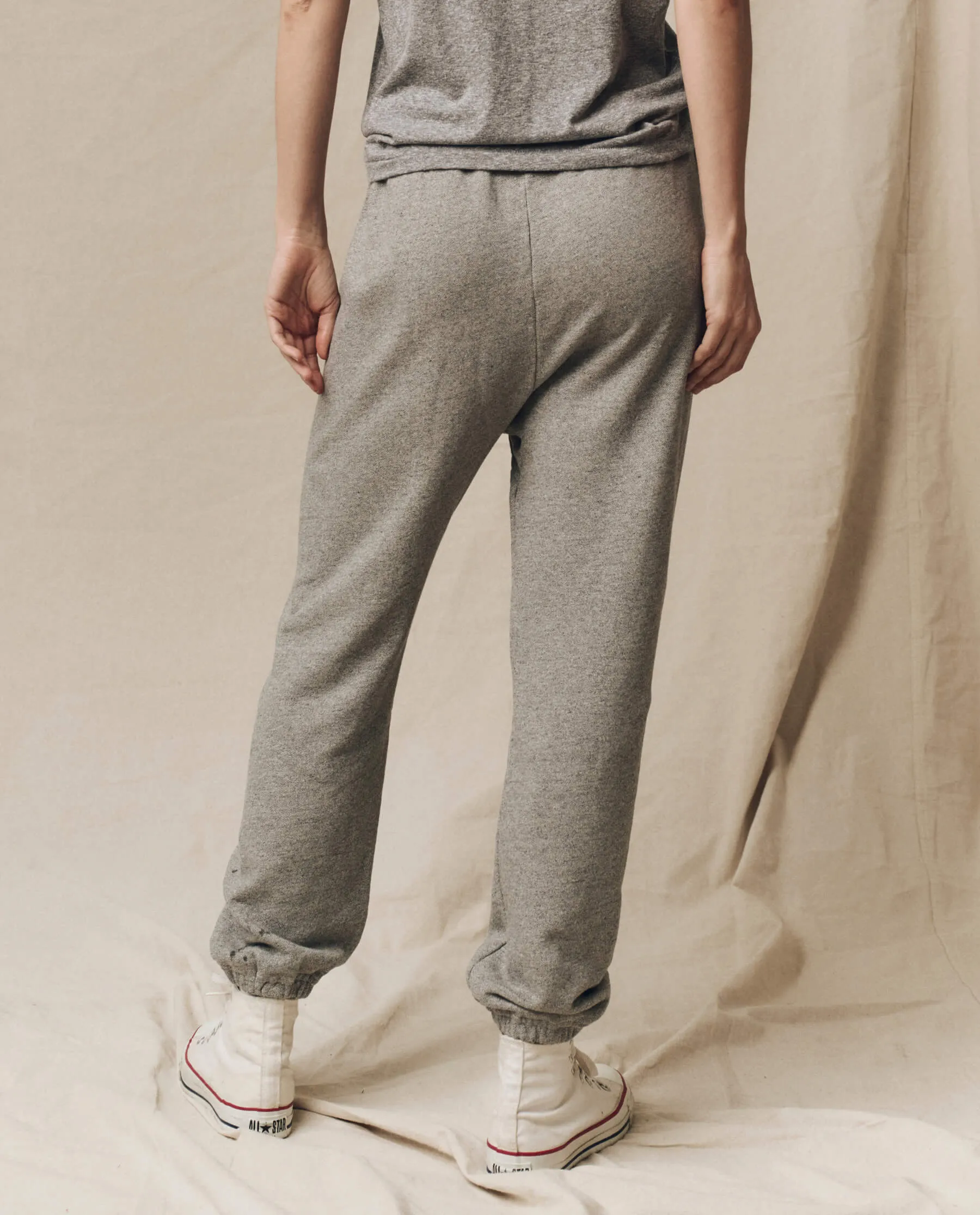 The Stadium Sweatpant. Solid -- Varsity Grey sold by THE GREAT. product image thumbnail 2