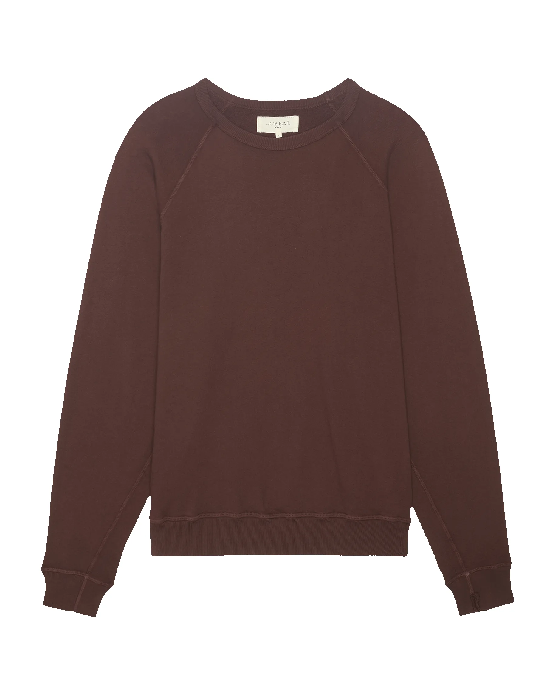 The Men's College Sweatshirt. -- Toasted Walnut sold by THE GREAT. product image thumbnail 5