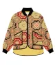 The Quilted Jacket. -- Patchwork Print sold by THE GREAT.