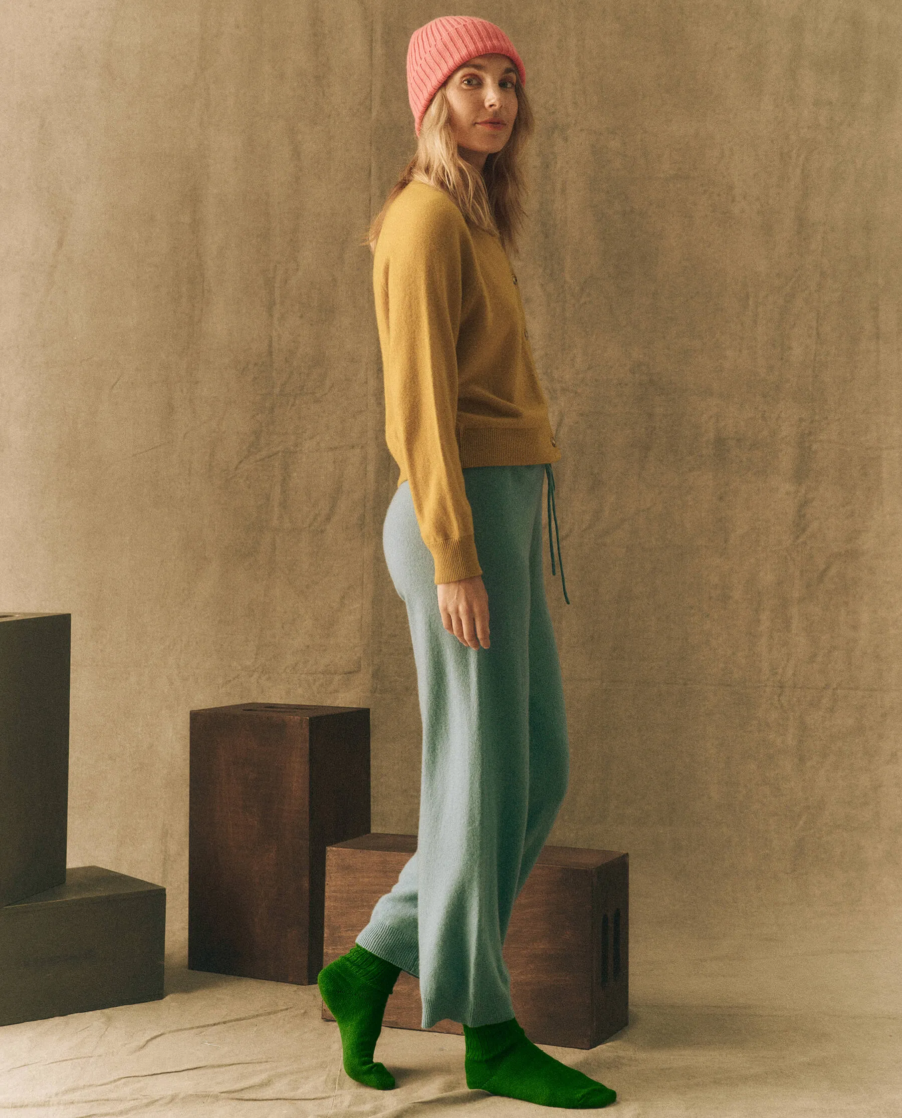 The Tiny Cardigan. -- Gold Leaf sold by THE GREAT. product image thumbnail 5