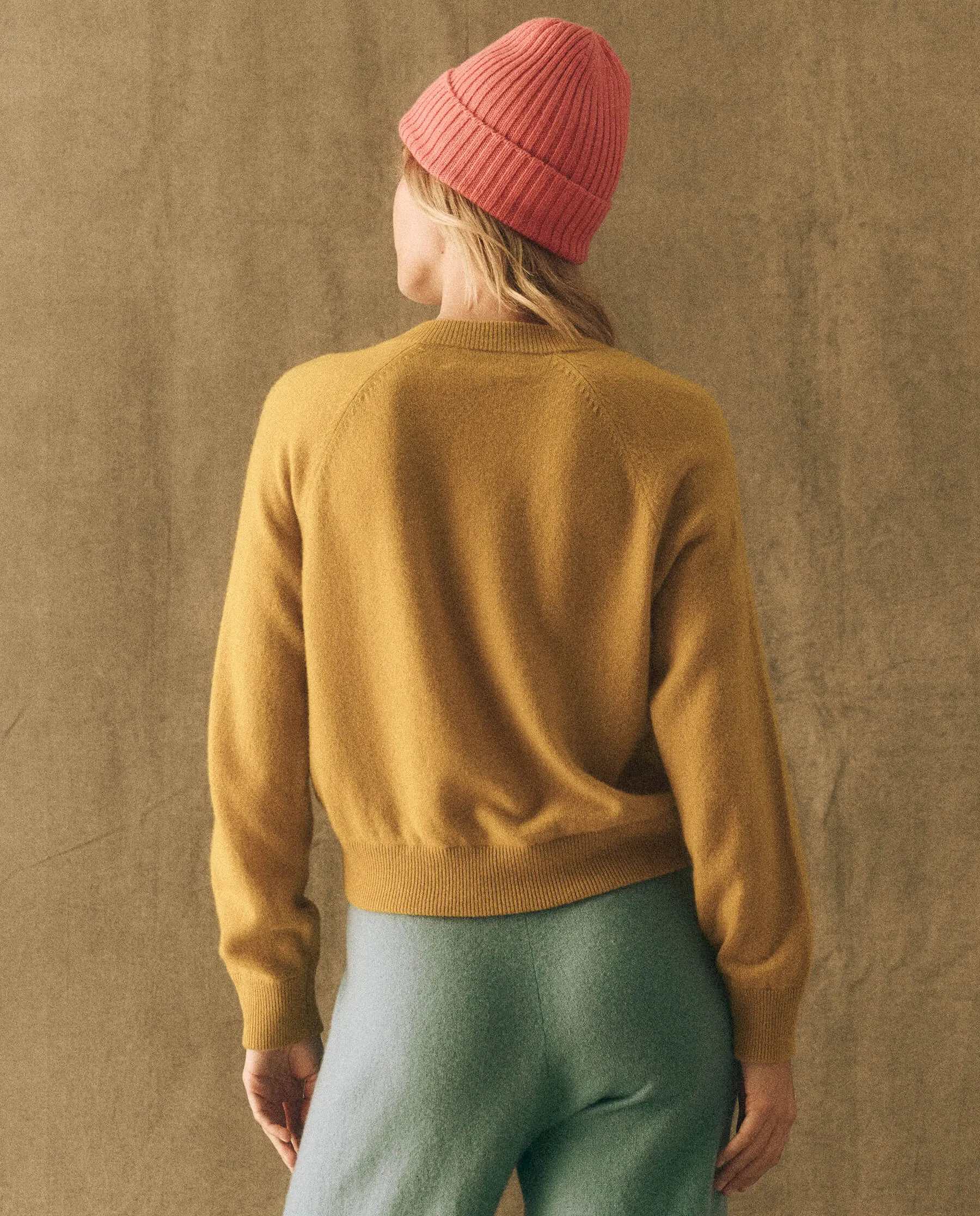 The Tiny Cardigan. -- Gold Leaf sold by THE GREAT. product image thumbnail 4