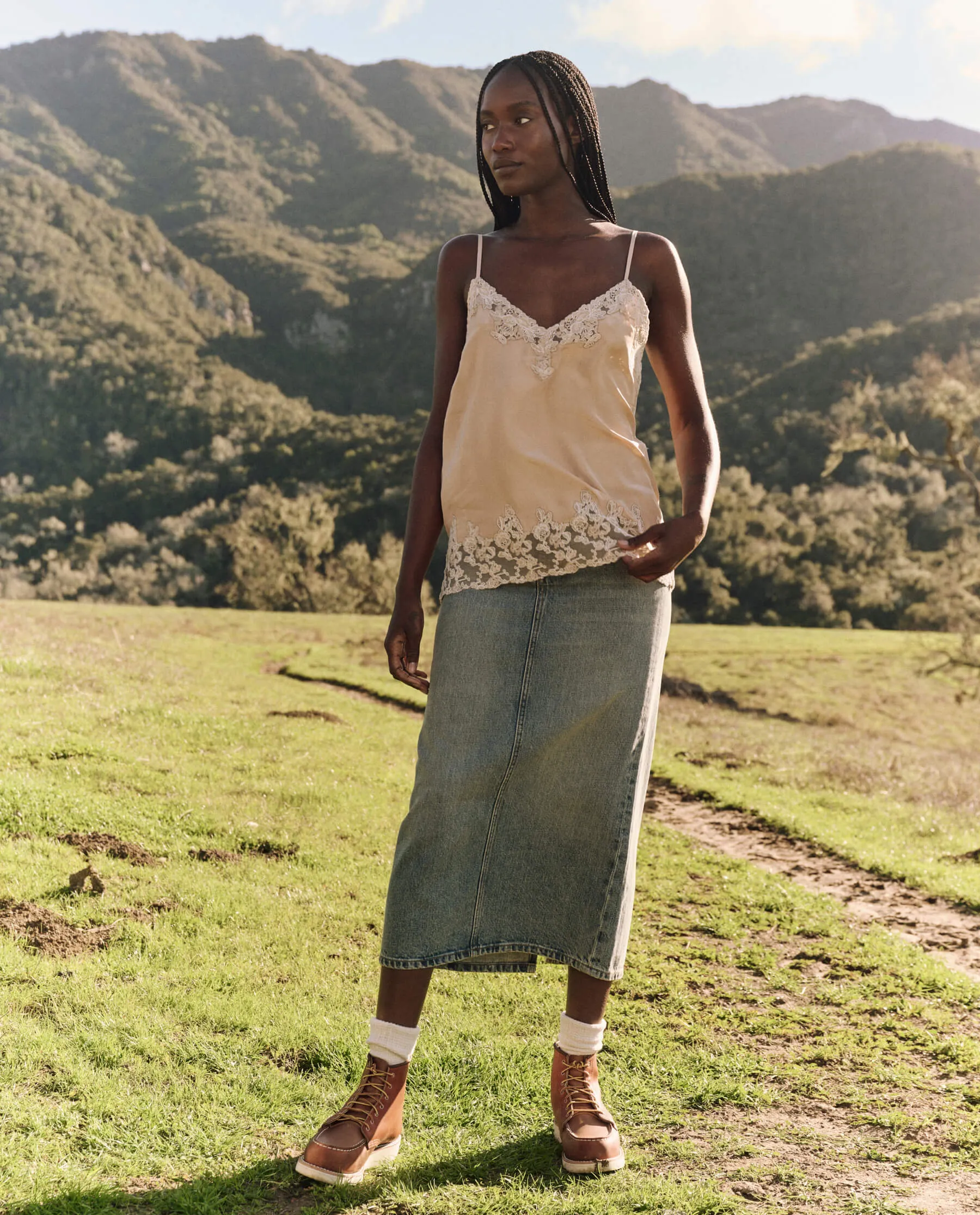 The Legacy Top. -- Nude sold by THE GREAT. product image thumbnail 3