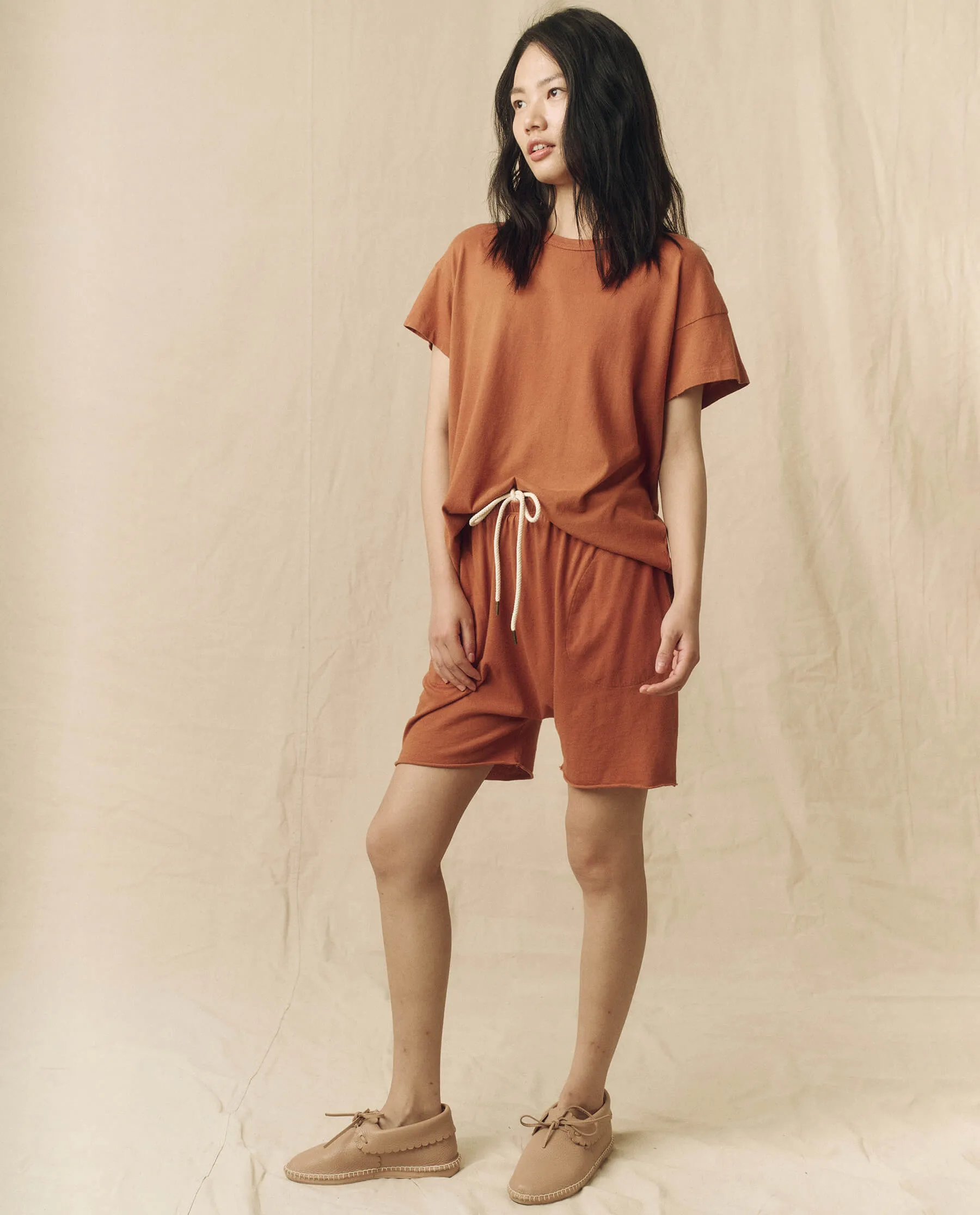 The Boxy Crew. Solid -- Canyon sold by THE GREAT. product image thumbnail 5