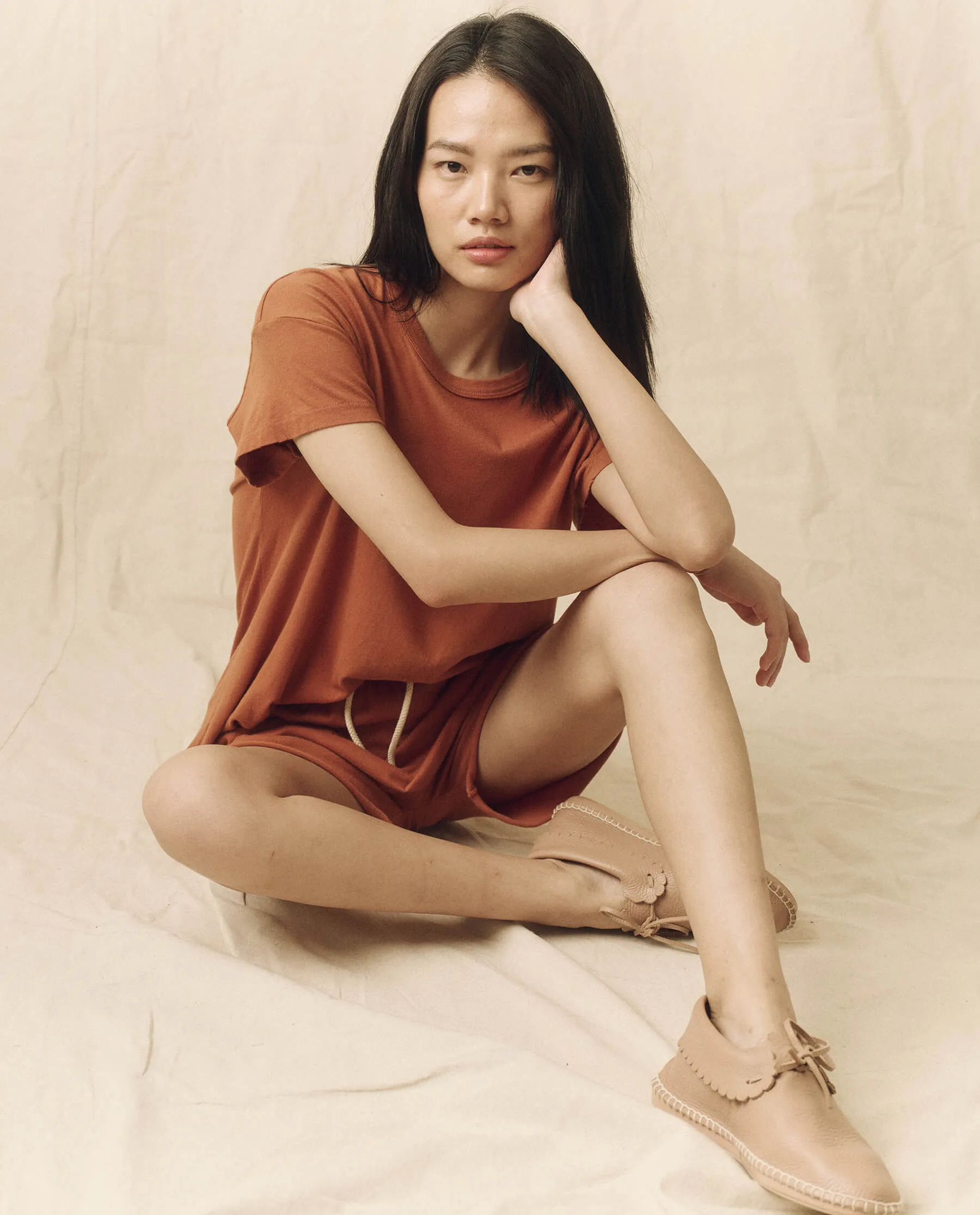 The Boxy Crew. Solid -- Canyon sold by THE GREAT. product image thumbnail 4