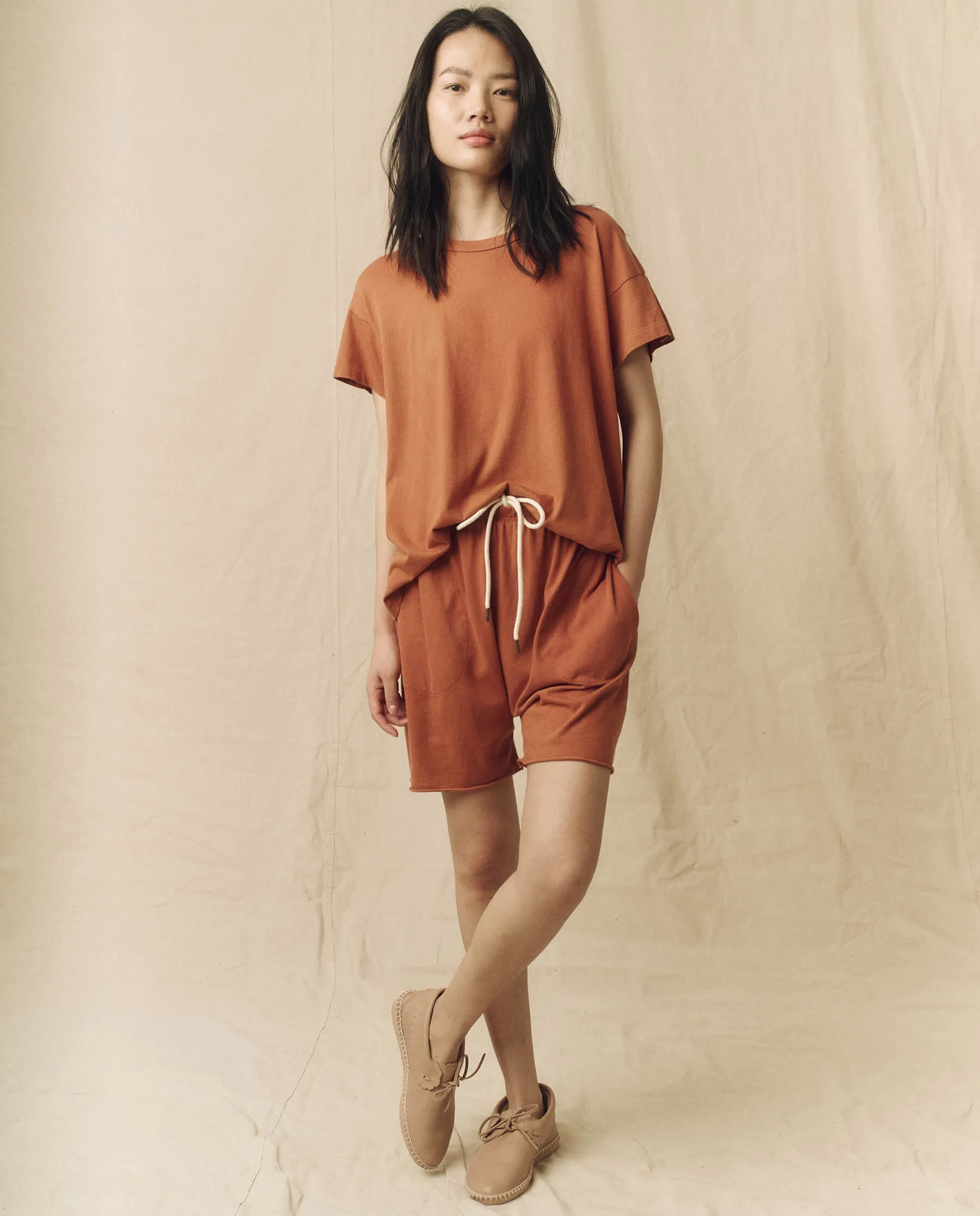 The Boxy Crew. Solid -- Canyon sold by THE GREAT.