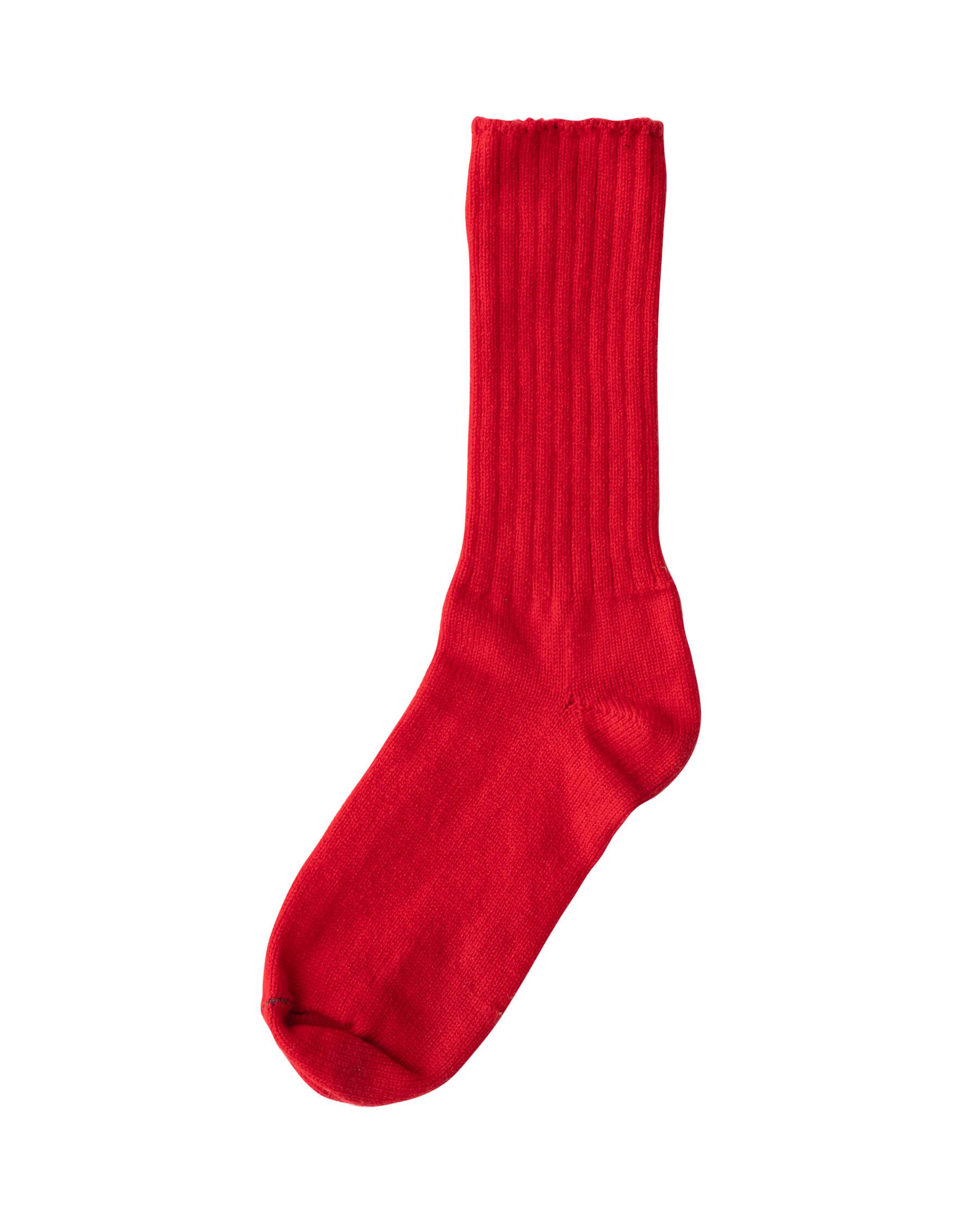 The Cashmere Sock. -- Bright Red sold by THE GREAT. product image thumbnail 5