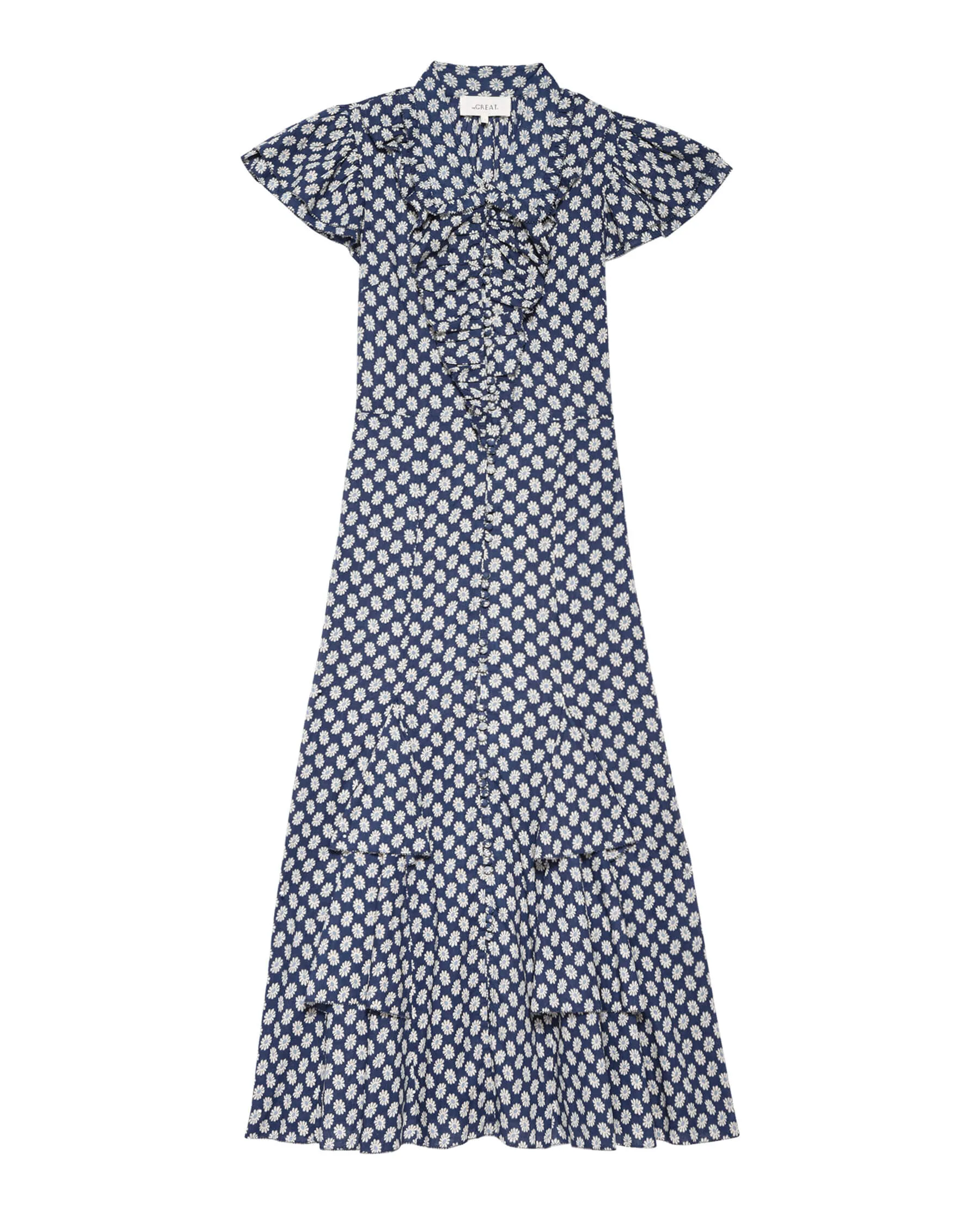 The Curtsy Dress. -- Mini Evening Daisy sold by THE GREAT.