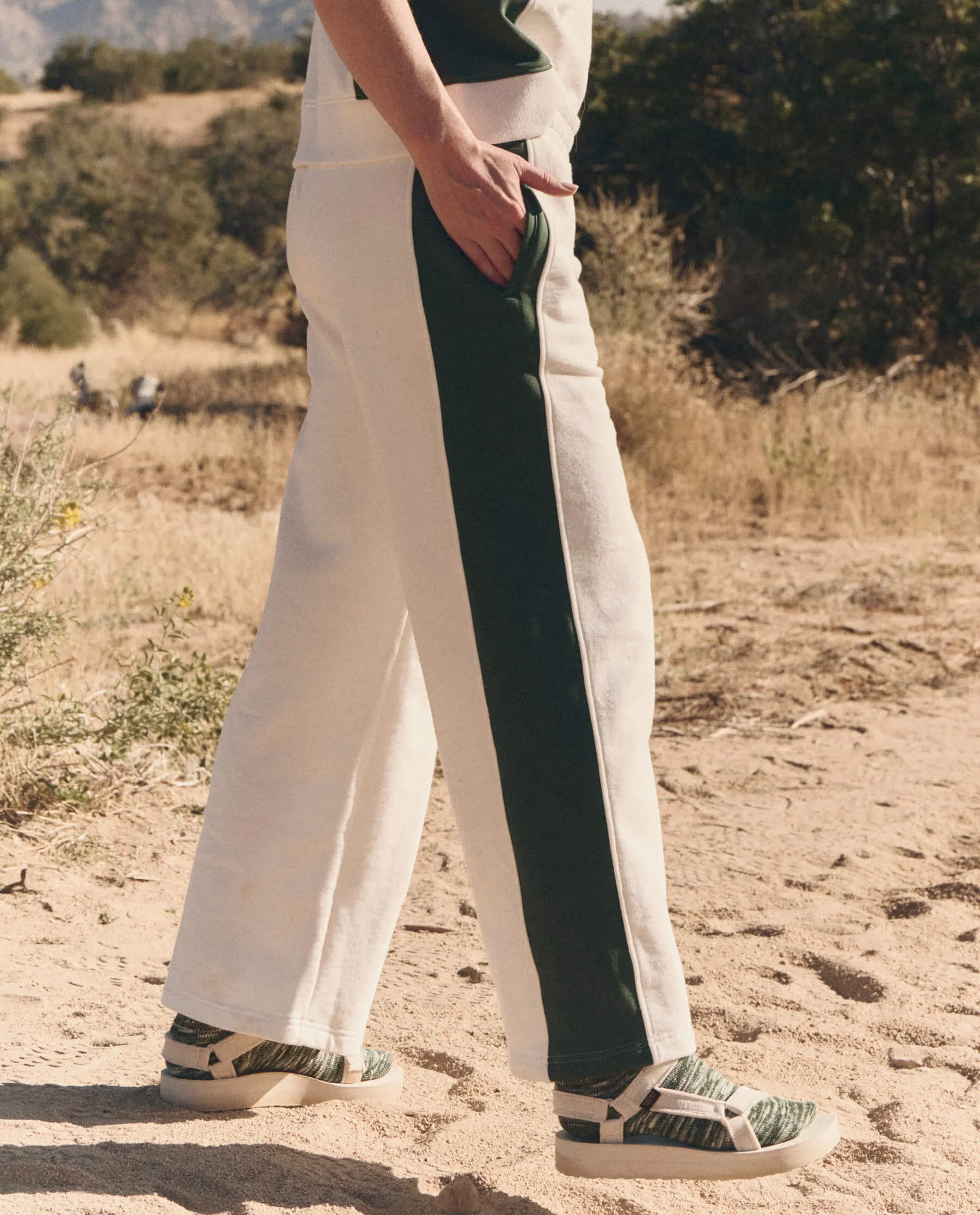 The Court Sweatpant. -- Rally Colorblock sold by THE GREAT. product image thumbnail 2